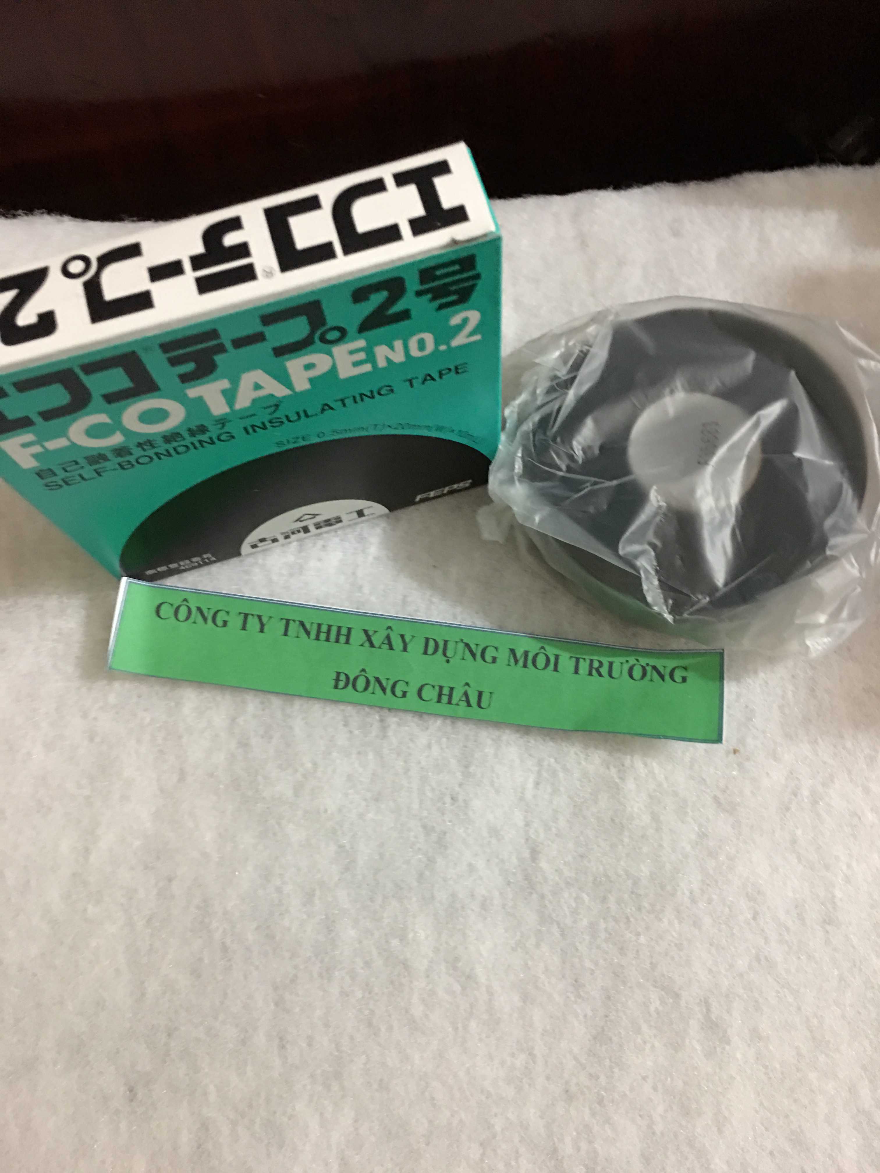 f-co-tape-no-2-cua-nitto giao hàng nhanh Băng keo điện Nhật Bản F-Co Tape số 2