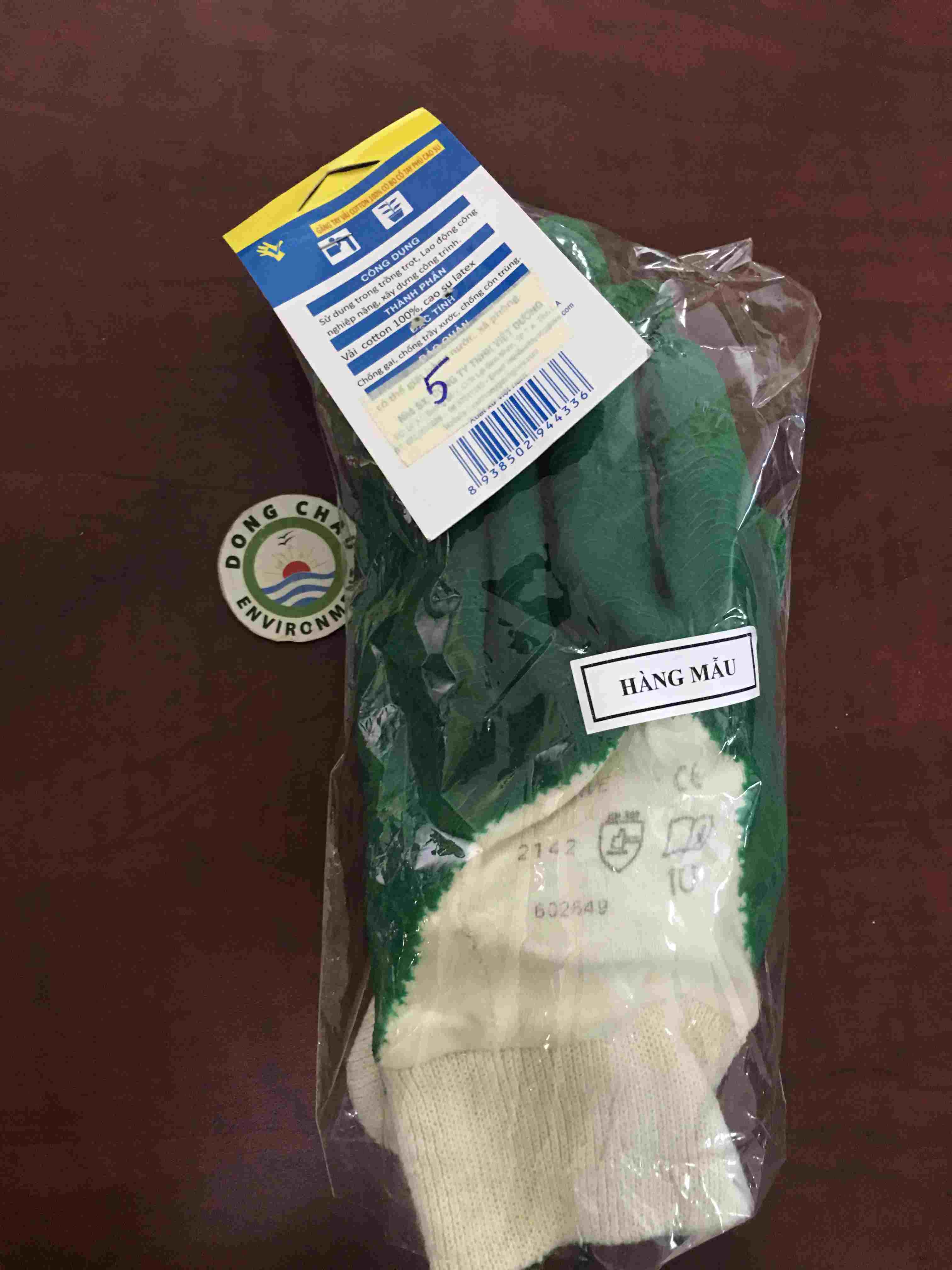 gang-tay-lam-vuon-vai-cotton-bo-co-tay-phu-cao-su Găng tay vải cotton bo cổ tay phủ sơn loại chất lượng cao