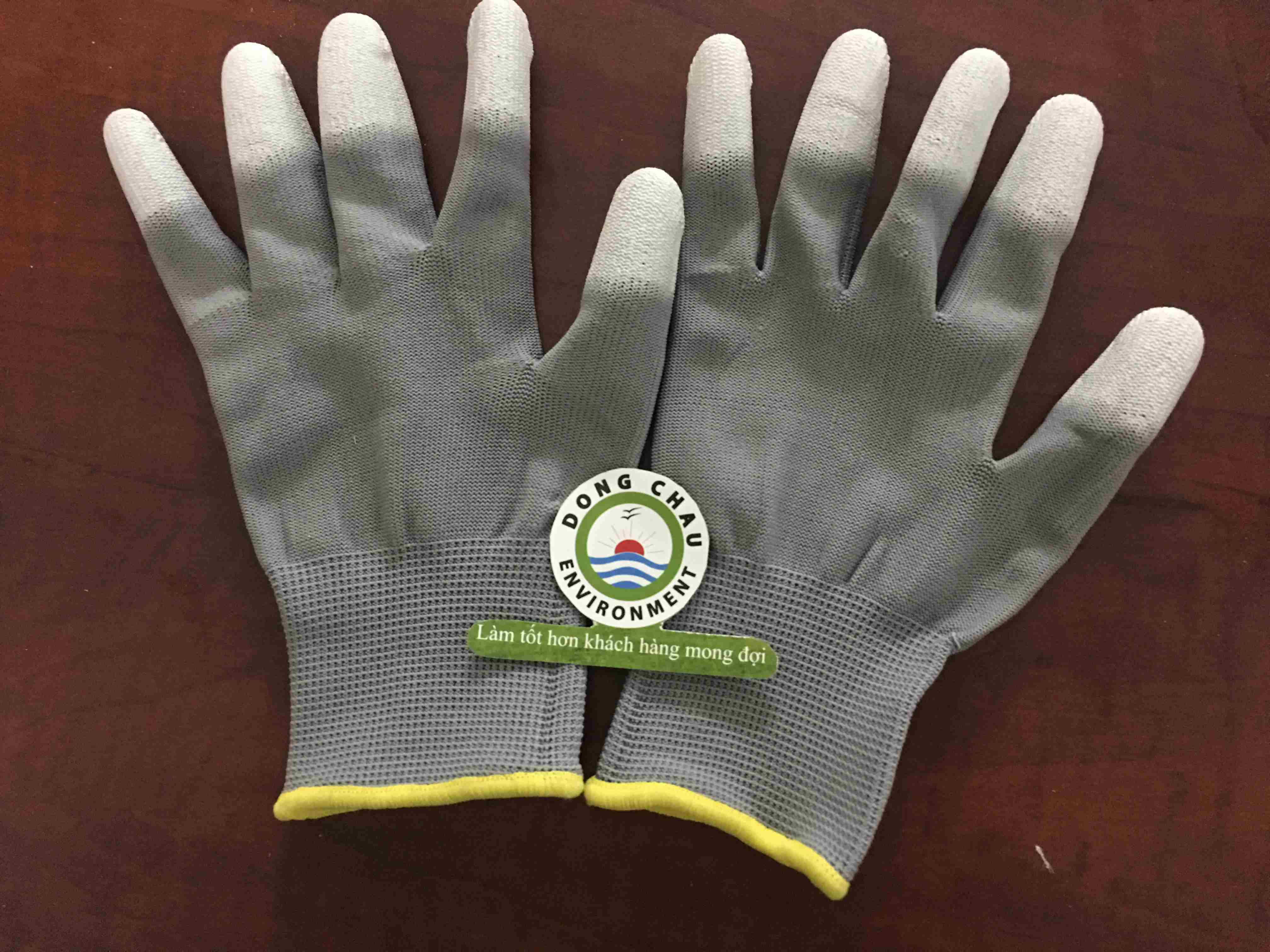 gang-tayphu-son-dau-ngon-BHLD liên hệ đông châu báo giá Găng tay bảo hộ phủ PU đầu ngón tay