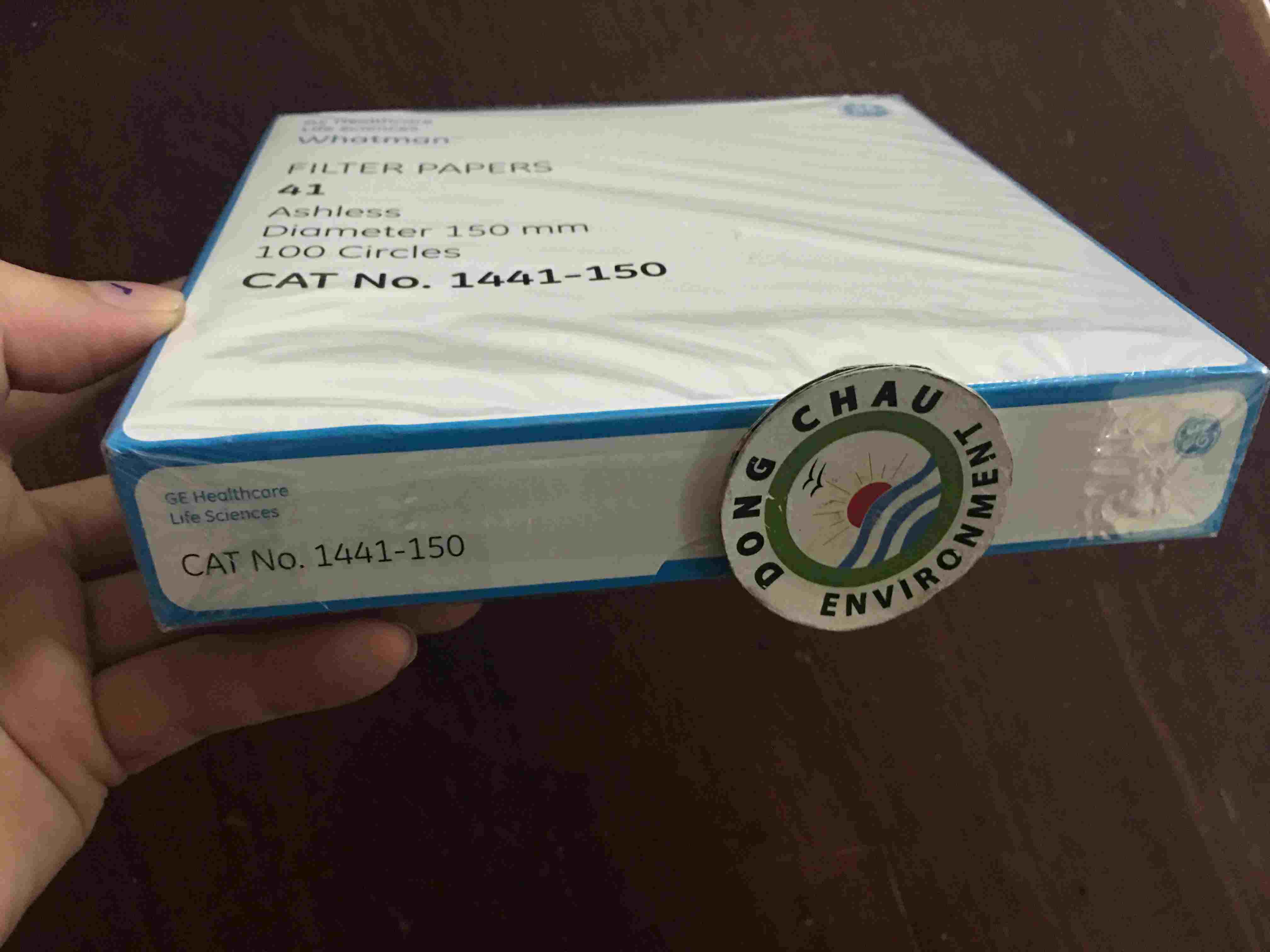 hop-giay-whatman-so-41-150mm kiểm tra mã hàng Giấy lọc định lượng Whatman 1441-150