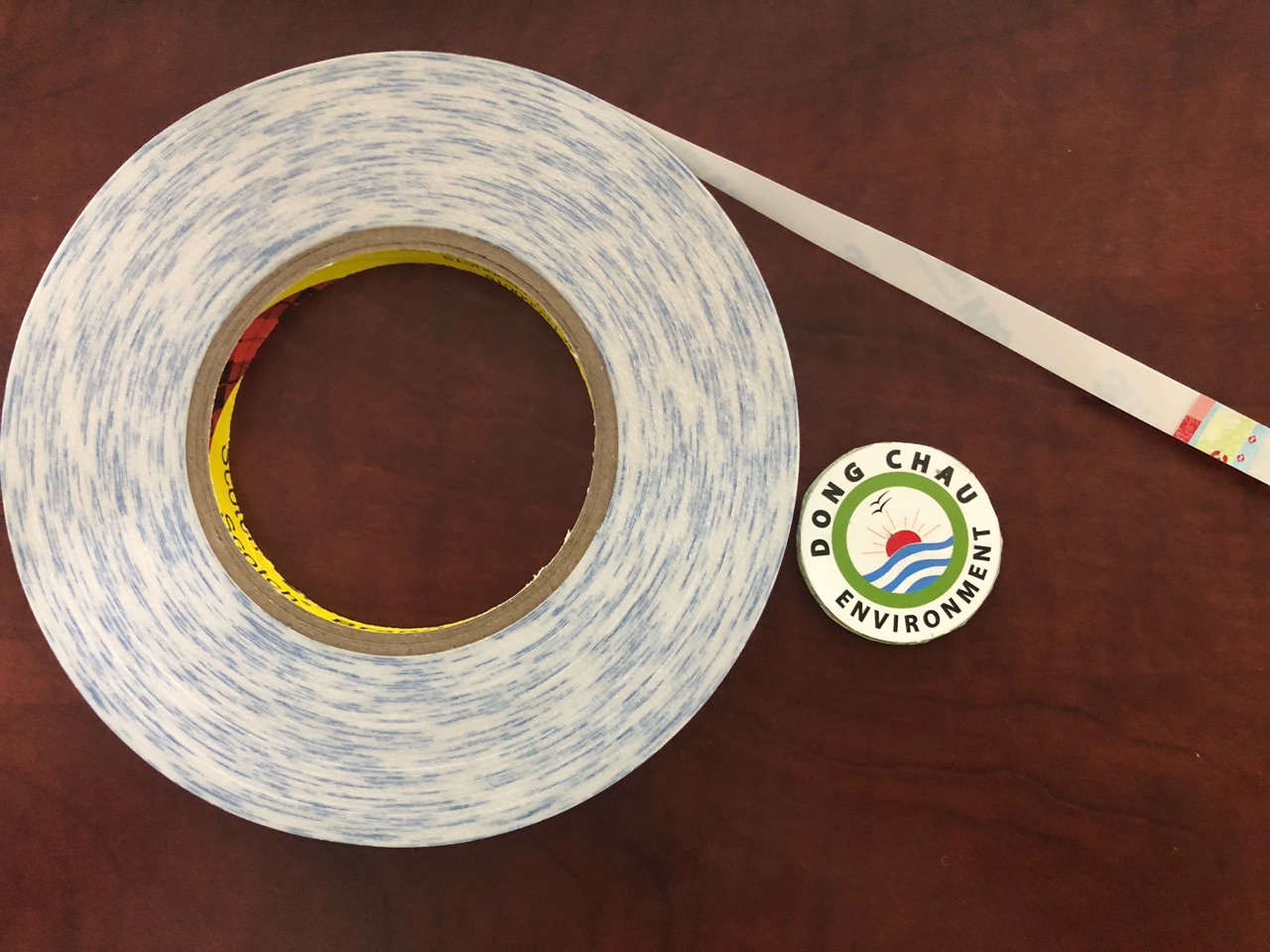 keo-2-mat-3m-9448a nguyên cuộn cắt lấy mẫu Băng keo dính 2 mặt 3M 9448A