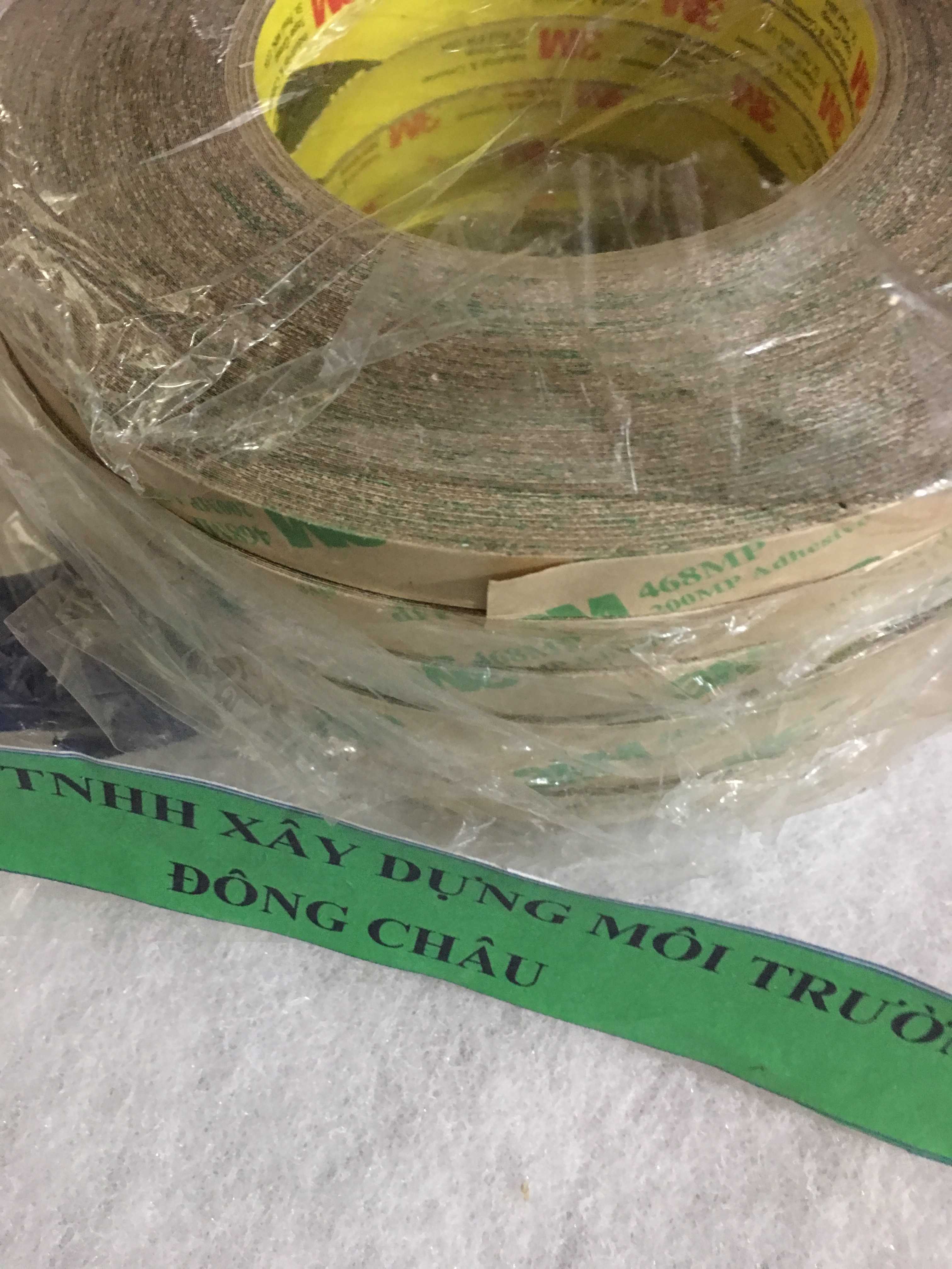 keo-2-mat-mong-468mp chi tiết cấu tạo bên trong Băng keo 2 mặt 3M 468MP