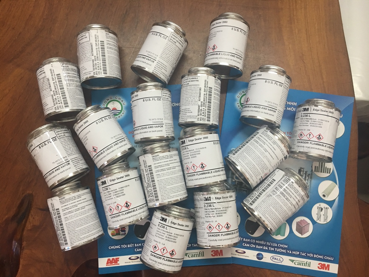 keo-3950-3m-long nhập Chất bịt kín màu trong suốt 3M 3950 theo yêu cầu