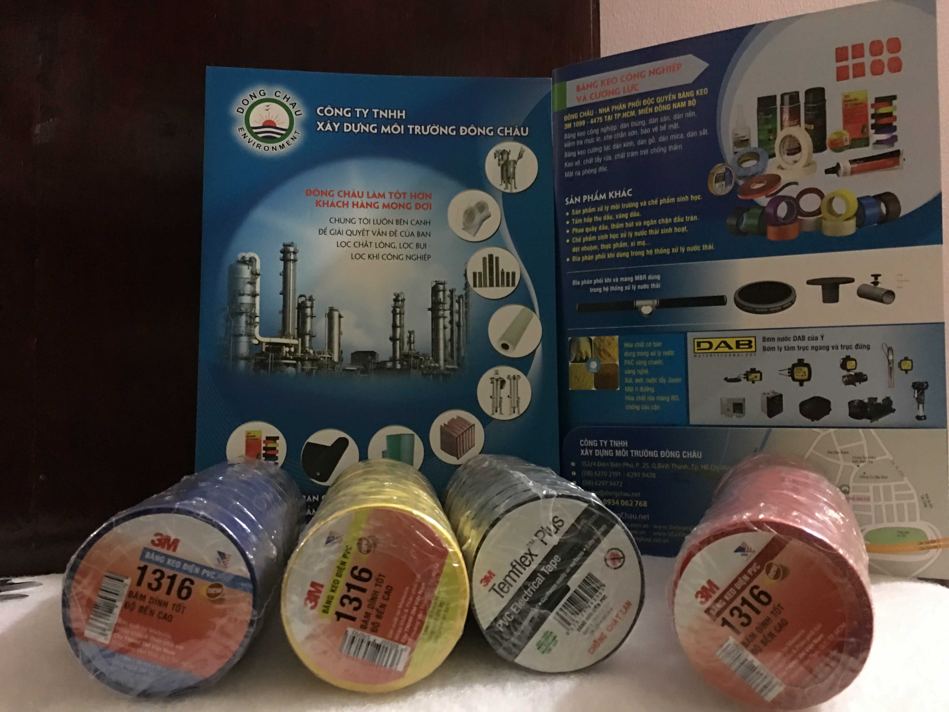 keo-cach-dien-3m-1316 thông tin chi tiết Băng keo cách điện 3M 1316