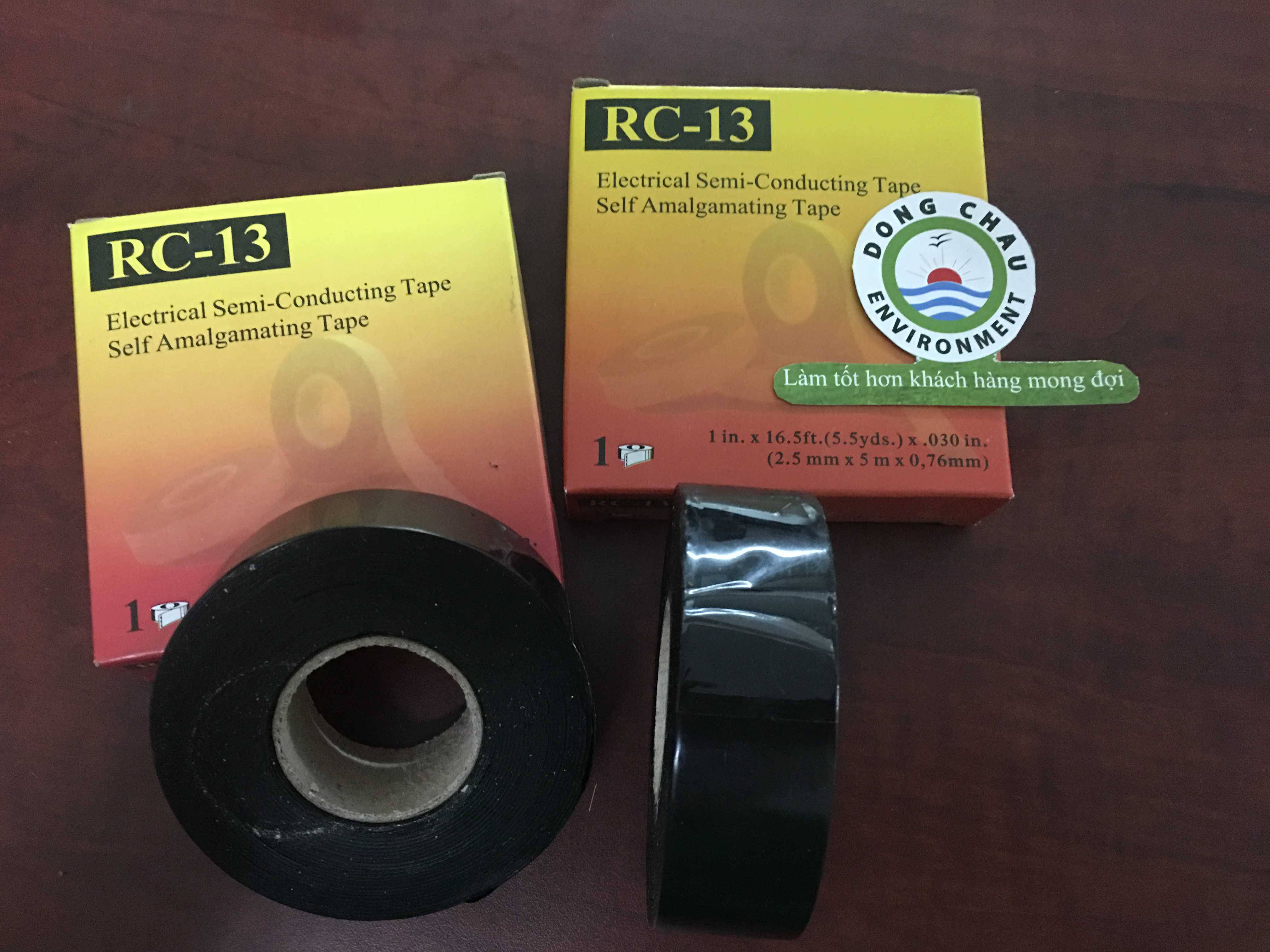 keo-cach-dien-mau-den-3m-RC-13 thông tin xuất xứ Băng keo điện 3M RC 13