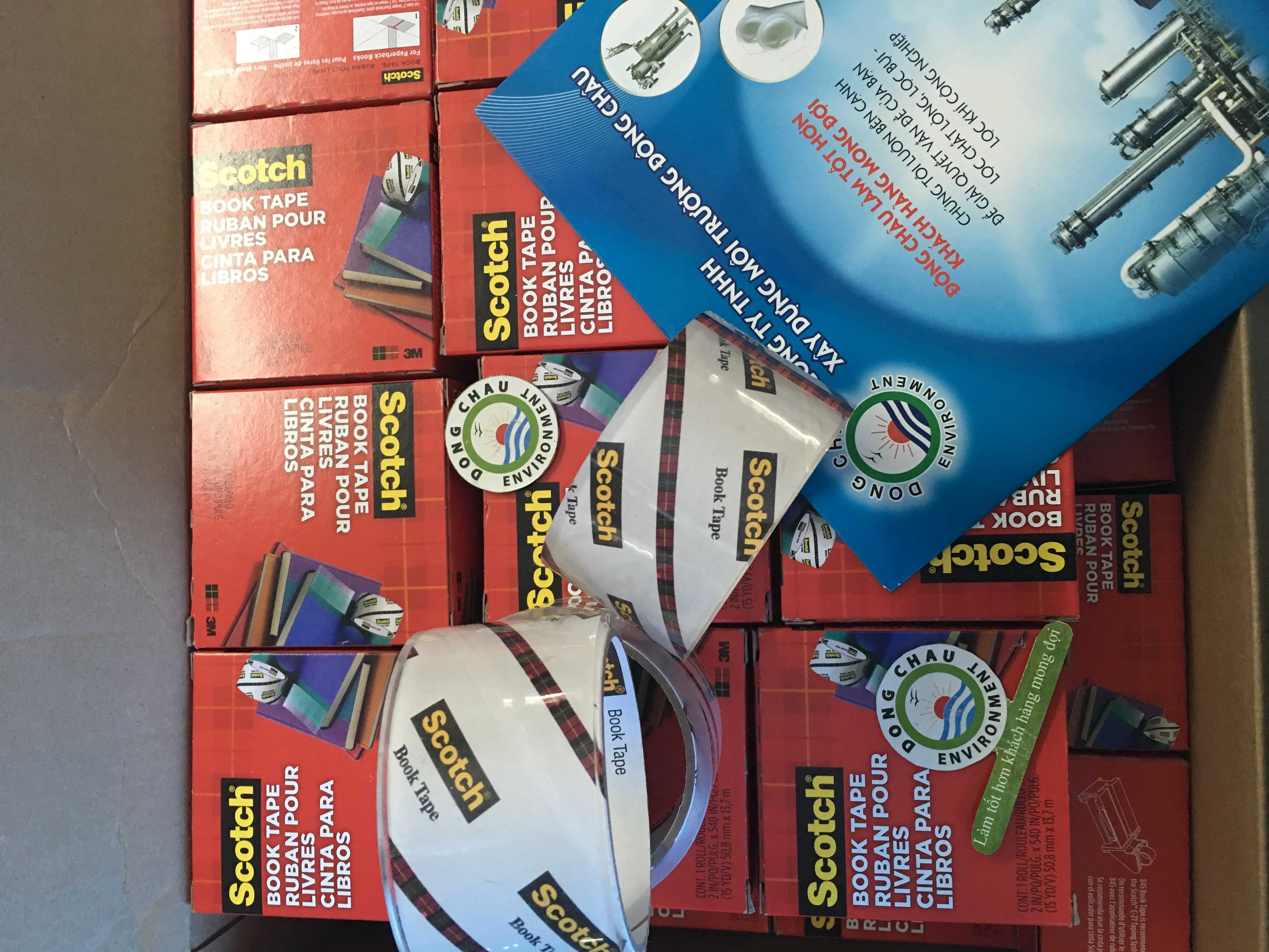 keo-co-dinh-bao-ve-sach-quy-3m báo giá Băng keo dán sách 3M scotch 845 Book Tape