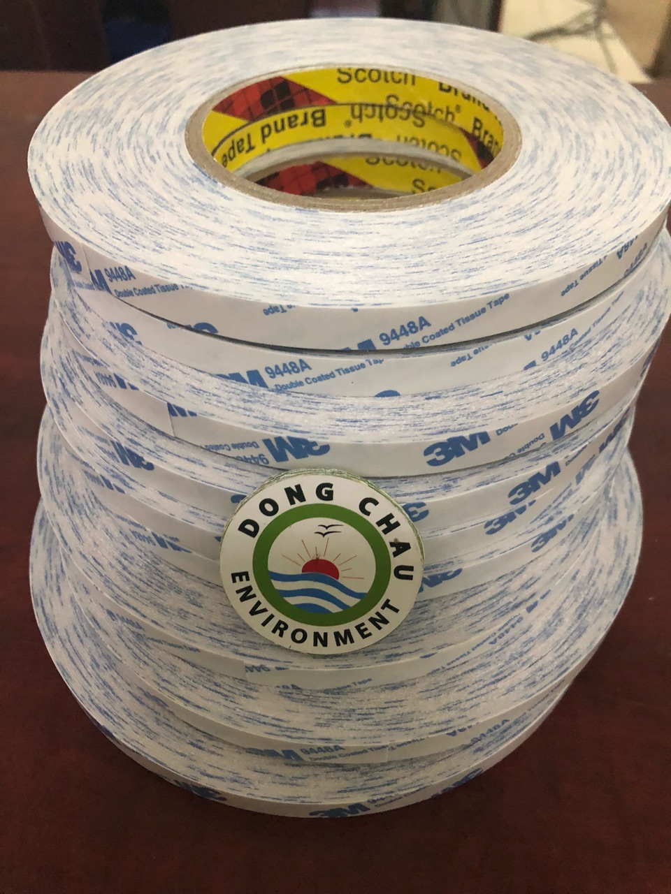 keo-dan-2-mat-3m-9448a cận cảnh keo Băng keo dính 2 mặt 3M 9448A