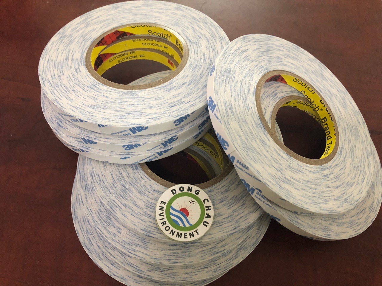 keo-dan-9448a chi tiết cấu tạo bên trong Băng keo dính 2 mặt 3M 9448A