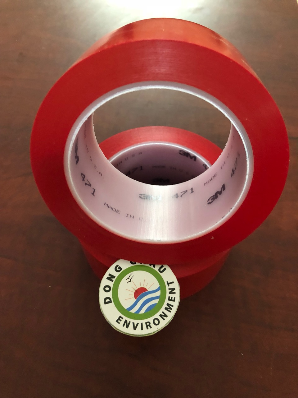 keo-dan-nen-mau-do-471 đông châu phân phối Băng keo dán nền màu đỏ 3M 471