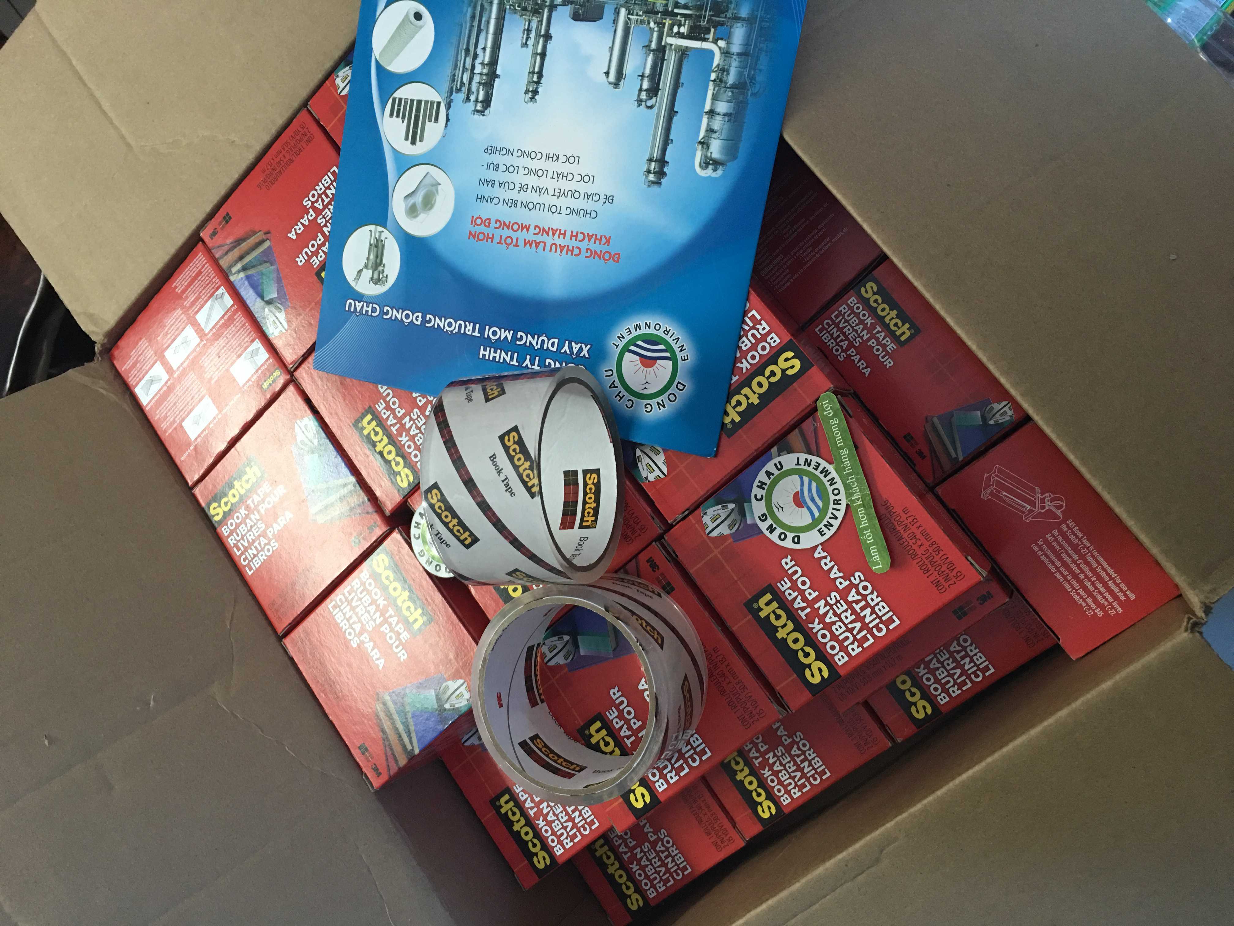keo-dan-sach-3m cung cấp Băng keo dán sách 3M scotch 845 Book Tape
