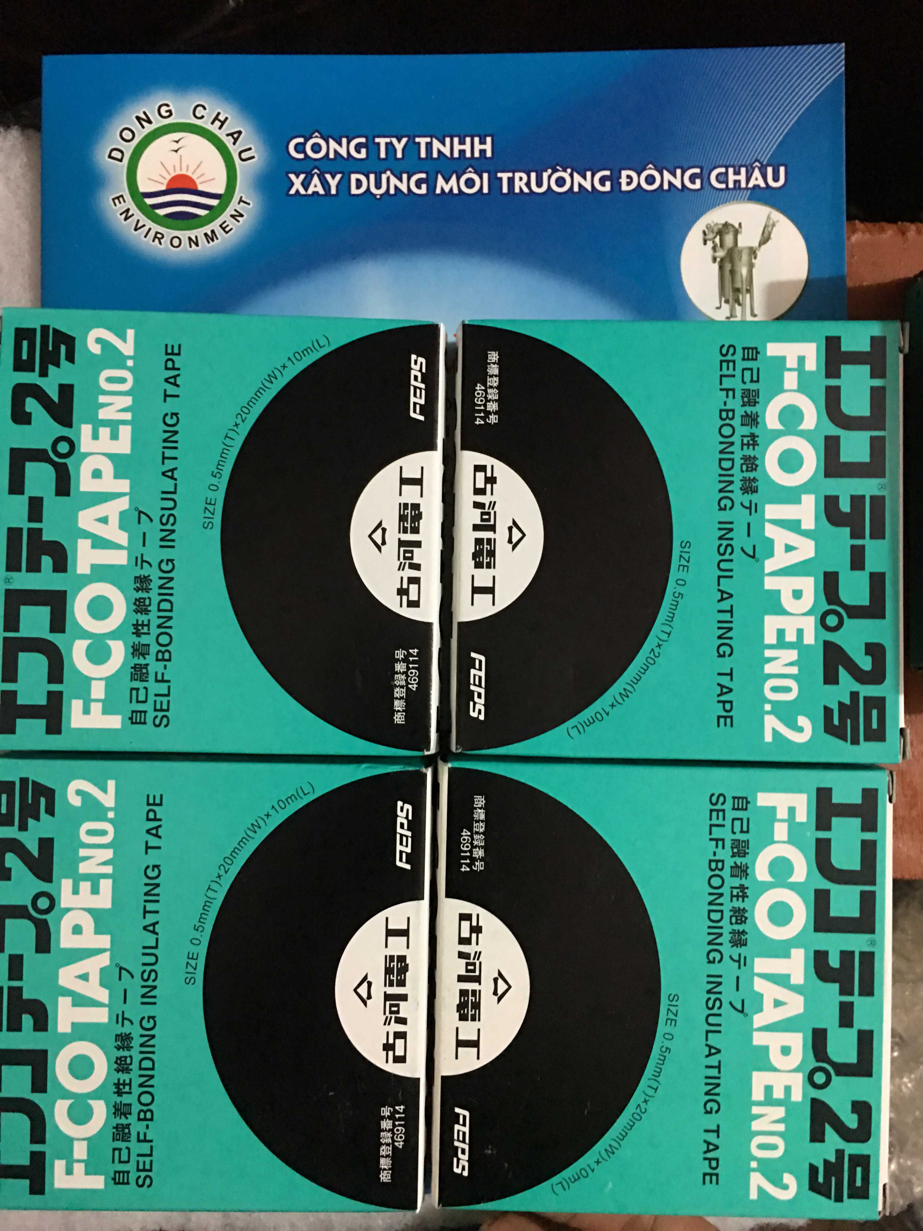 keo-dien-f-co-no-2 phân phối Băng keo điện Nhật Bản F-Co Tape số 2