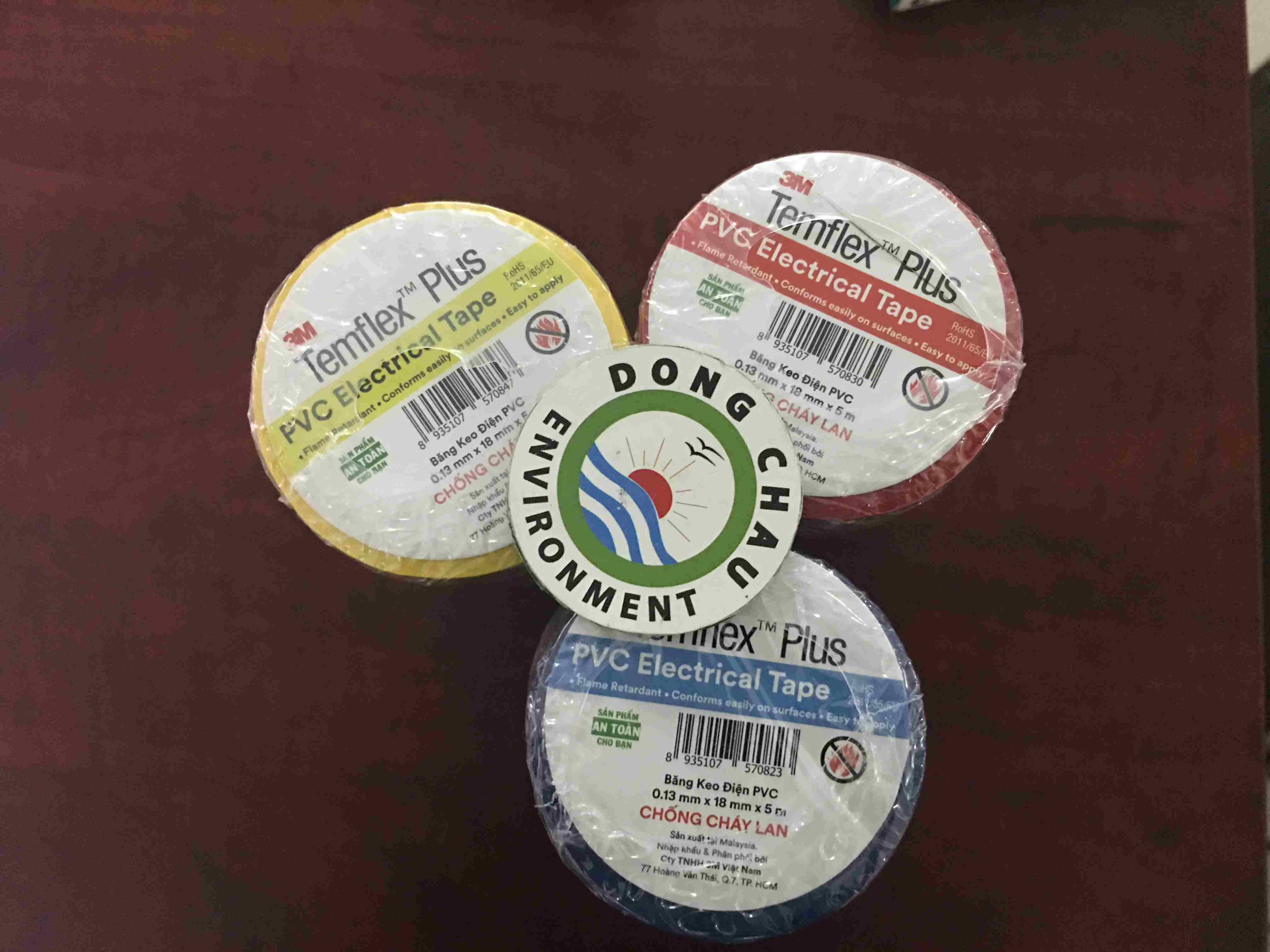 keo-dien-temflex-0.13mmx18mmx5m thông tin chi tiết Băng keo điện chống cháy PVC 0.13mm