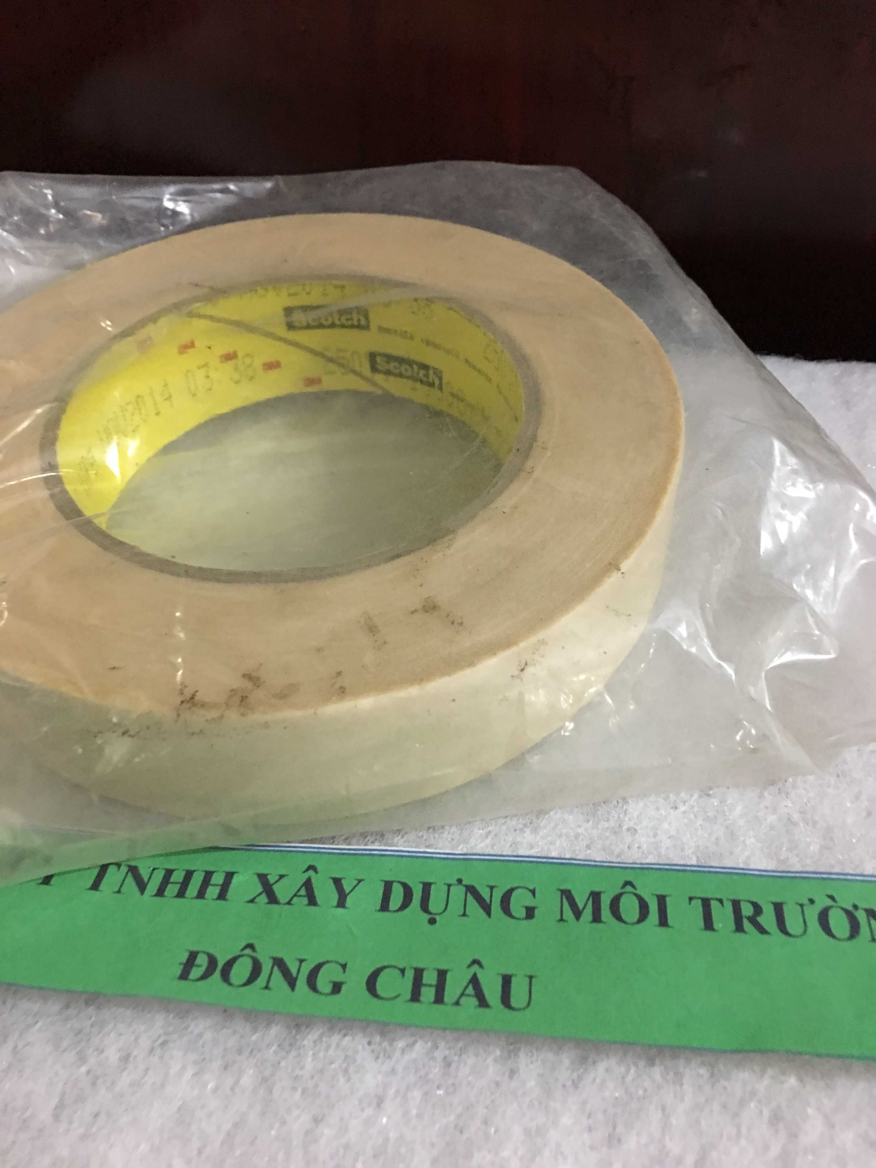 keo-dinh-scotch-cach-dien-27-69 đông châu phân phối Băng keo giấy 1 mặt 3M Scotch 2769