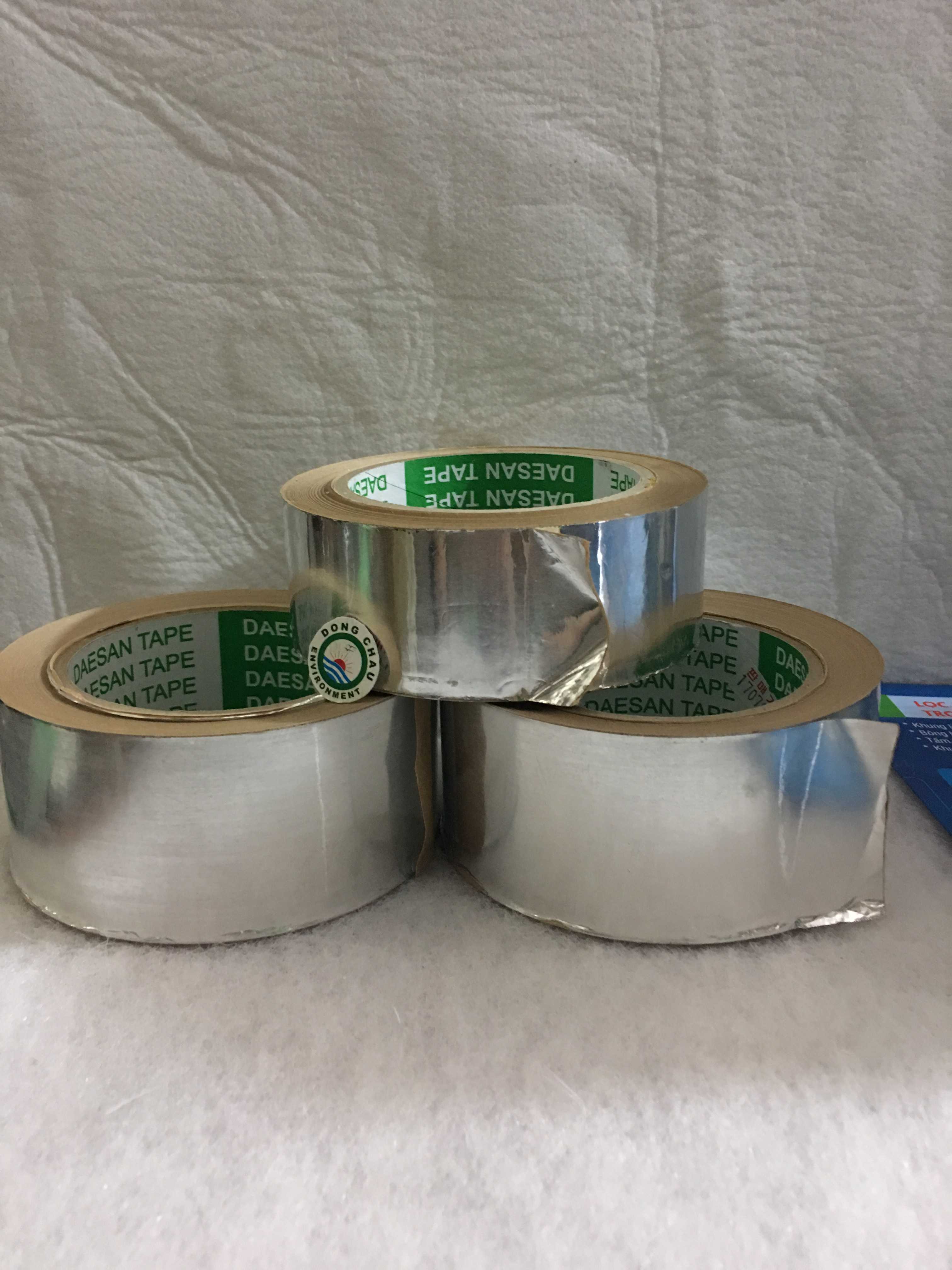keo-nhom-desean liên hệ đông châu cung cấp Băng keo nhôm cách nhiệt bảo ôn Desean màu bạc