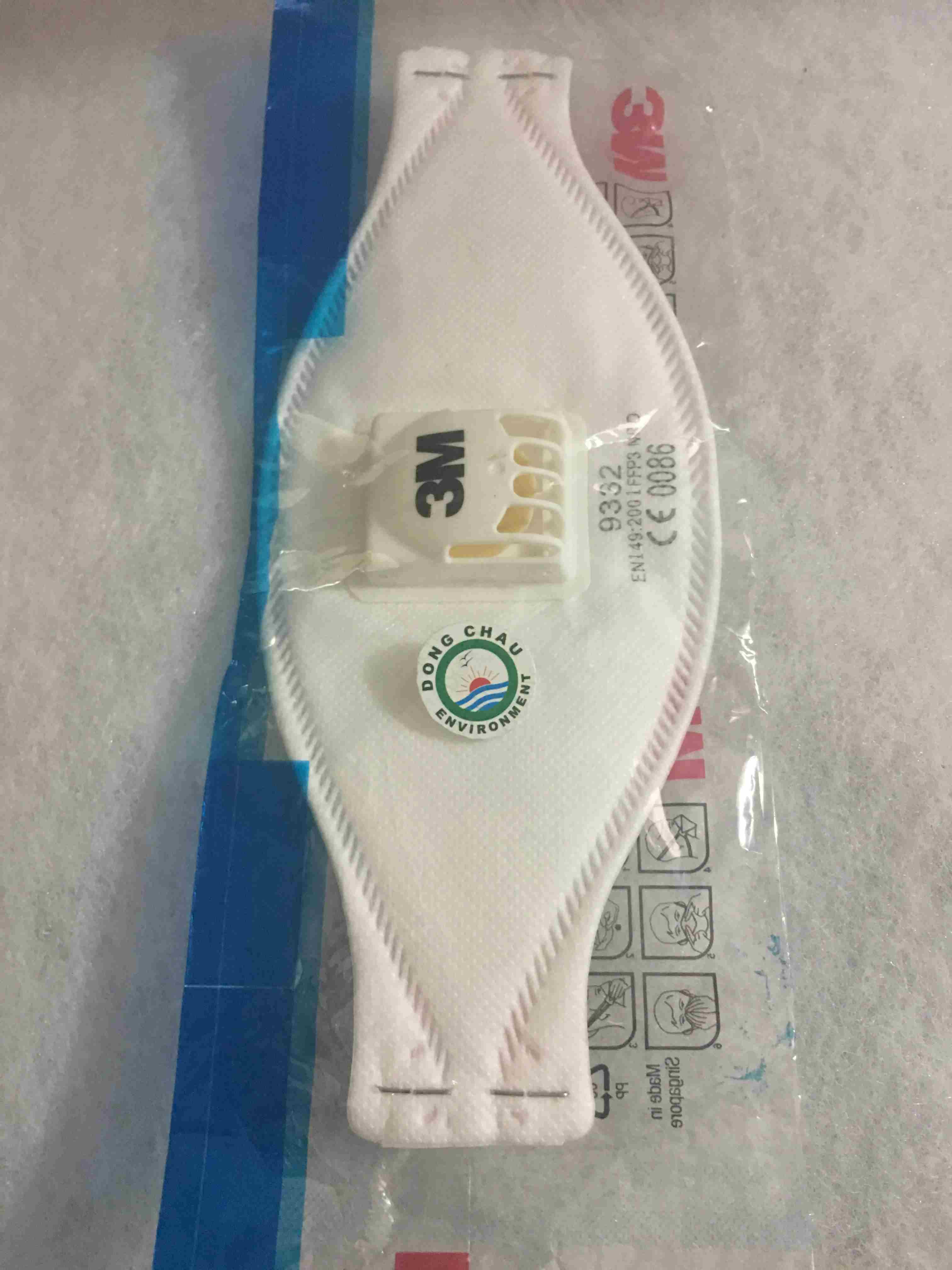 khau-trang-bao-ve-mui-9332-3m thông tin các tiêu chuẩn Khẩu trang 3M 9332 lọc bụi bảo vệ hô hấp