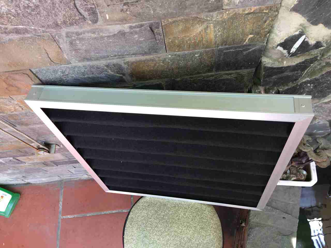 khung-loc-khi-khu-mui Khung lọc than hoạt tính khử mùi phòng sạch