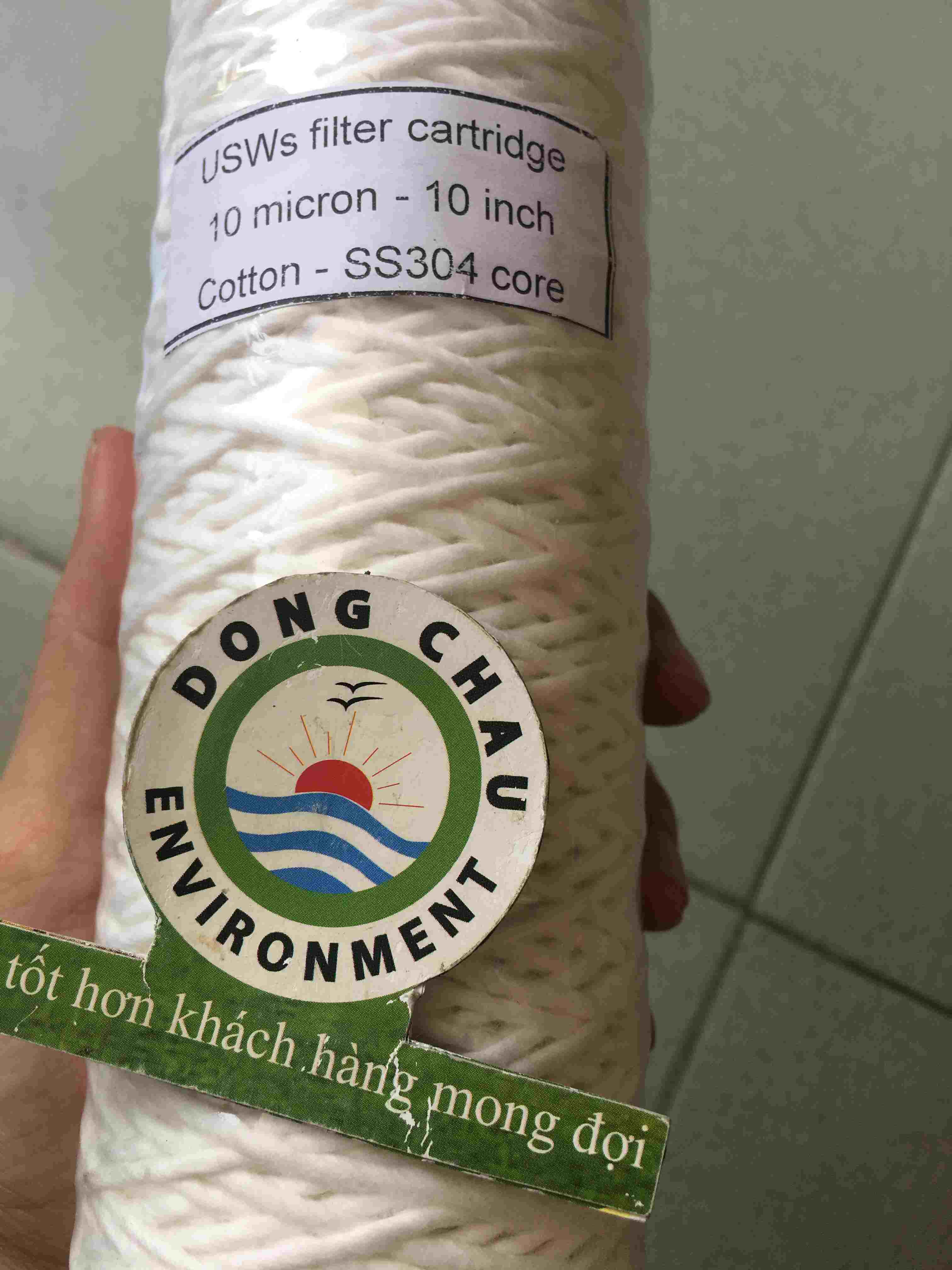 loi-soi-cotton-core-inox-10-inch-10-micron kiểm tra mã hàng Lõi lọc sợi quấn 5-micron 10-inch