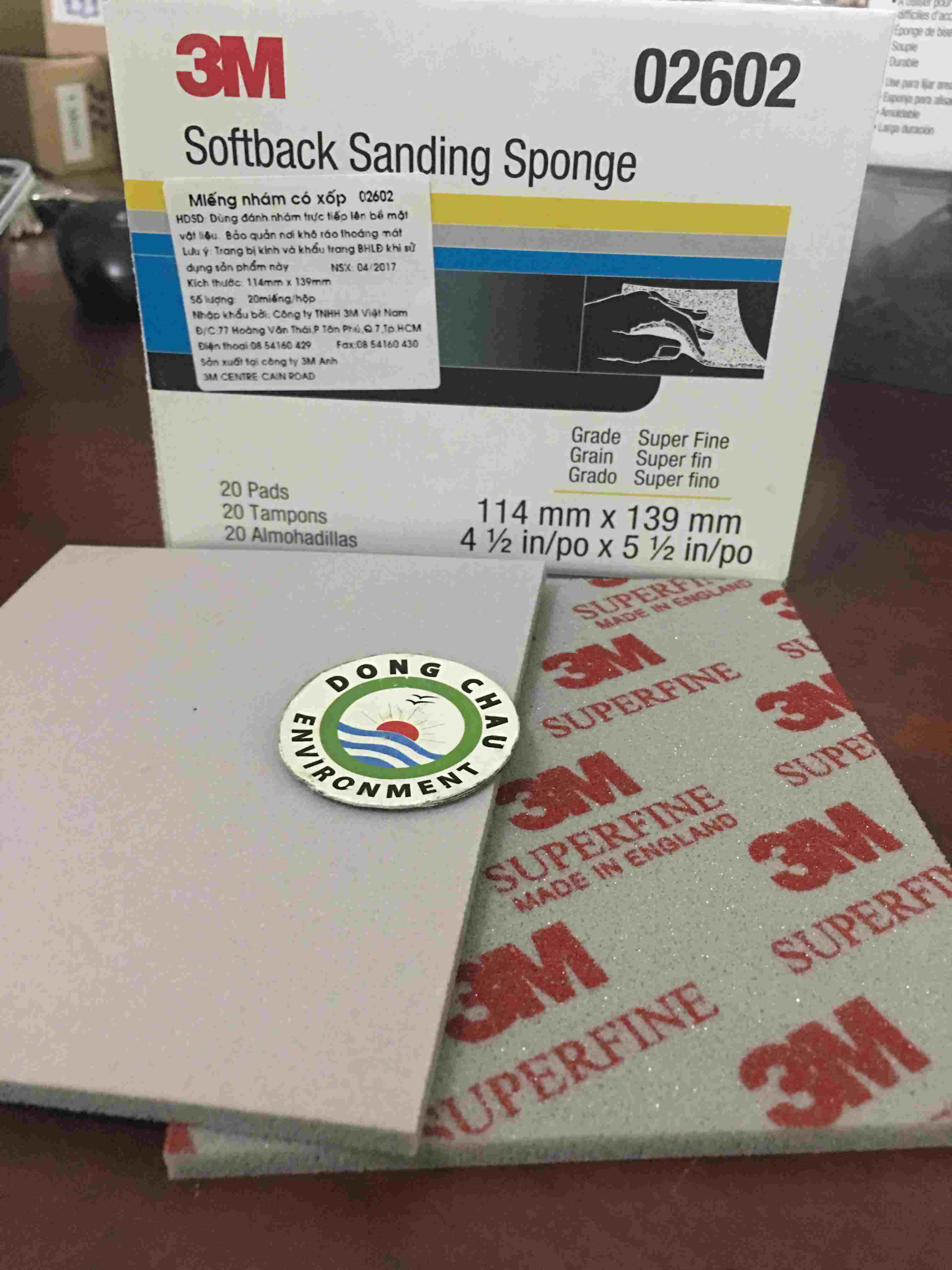 nham-3m-02602 thông tin chi tiết Nhám 3M Scotch-Brite 02602
