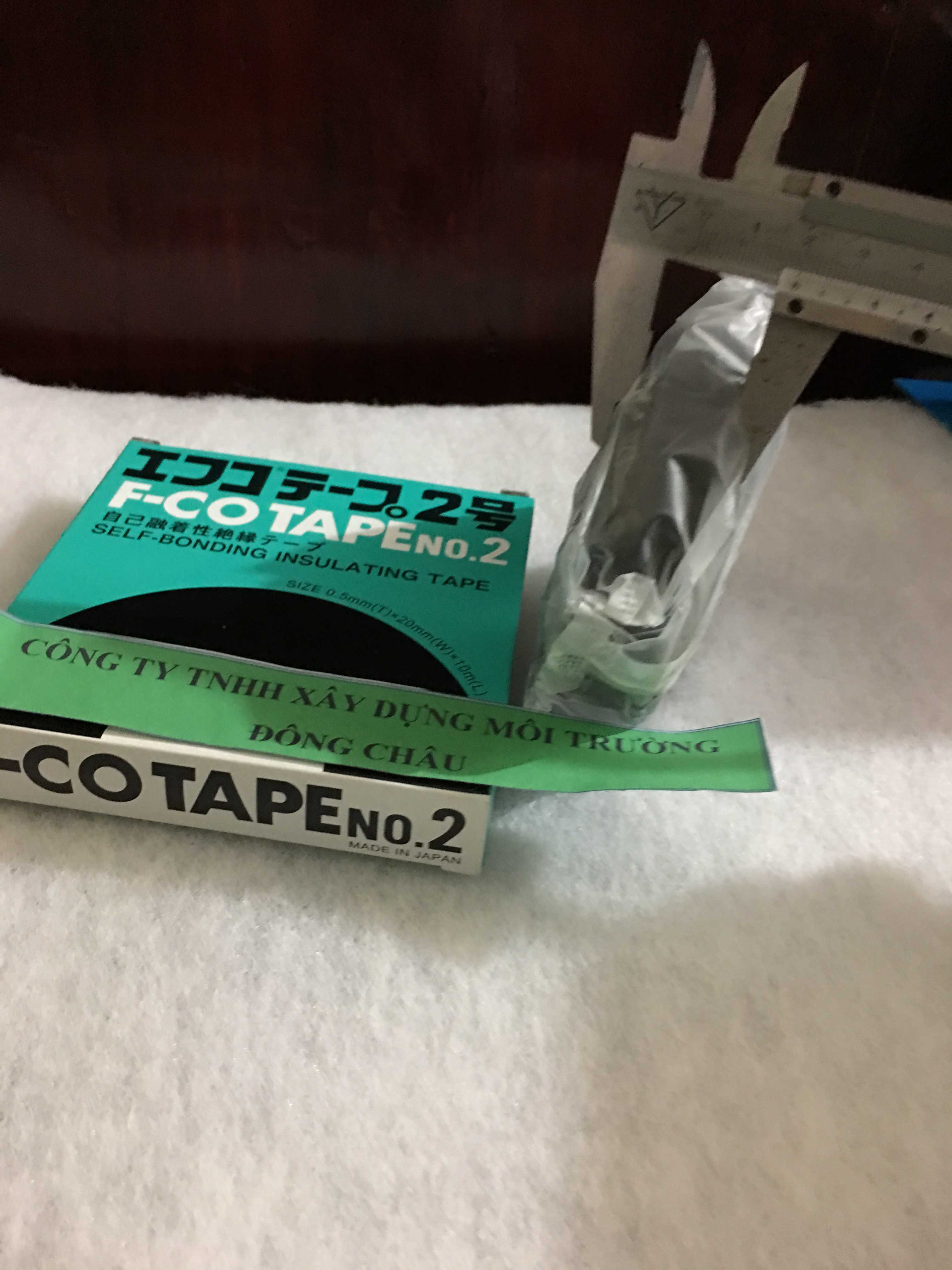 nitto-f-co-tape-no2 bản rộng Băng keo điện Nhật Bản F-Co Tape số 2