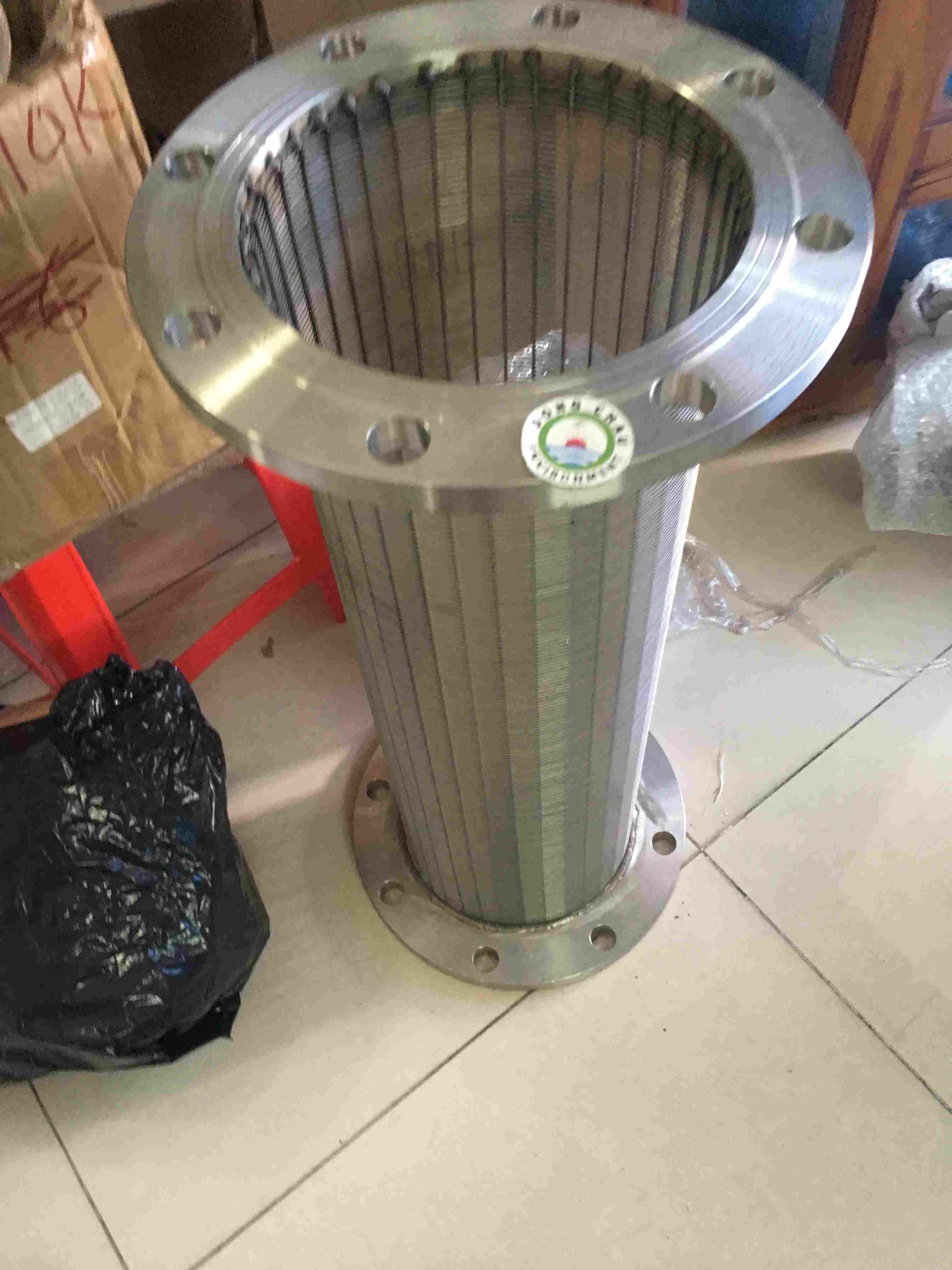 ong-johnson-mat-bich-hai-dau giao hàng tận nơi Ống lọc khe Johnson 2mm mặt bích hai đầu