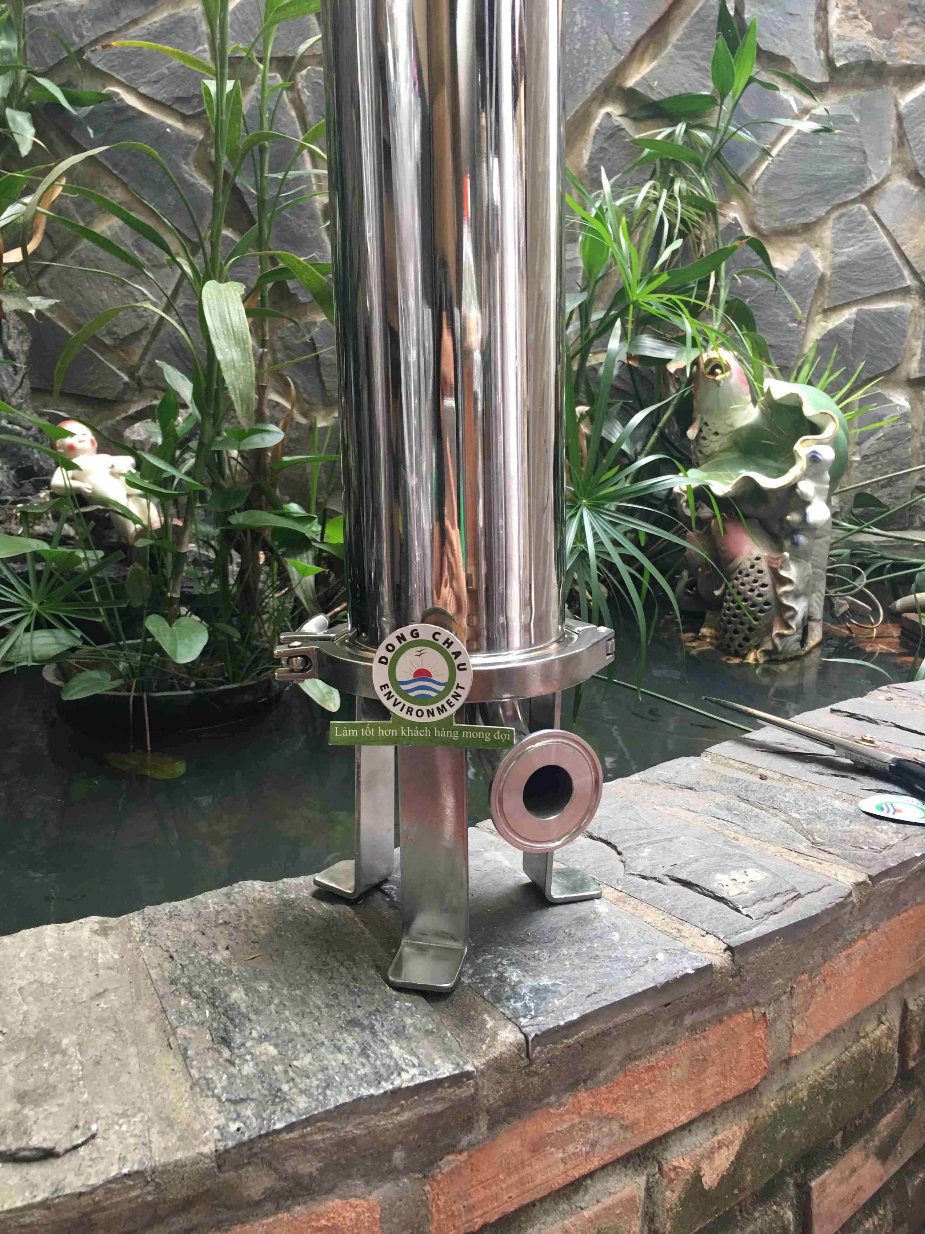 phan-chan-binh-loc-loi-o-ring-226-1-loi-30-inch đầu vào và đầu ra Bình lọc khí vi sinh 1 lõi 30-inch Oring 226