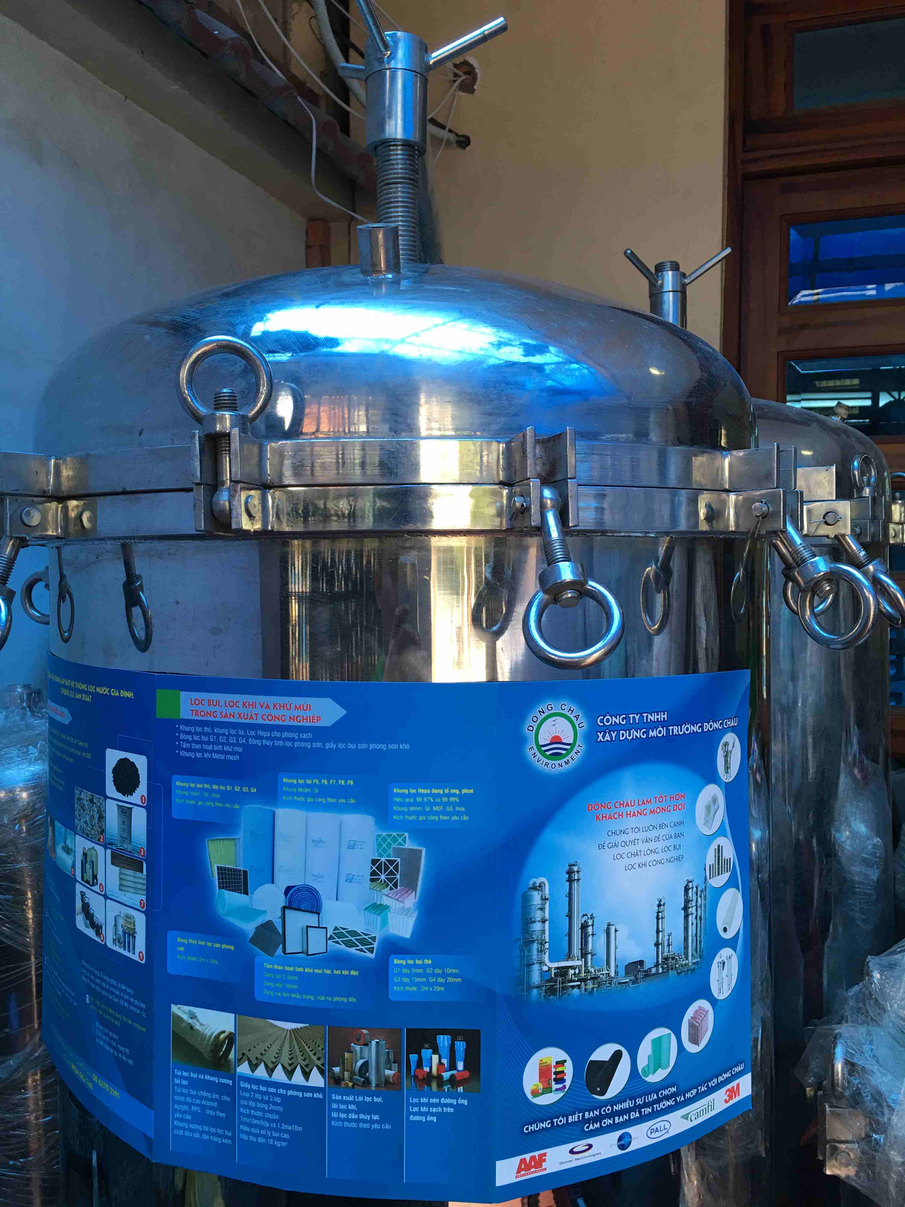 phan-dau-binh-loc-40-inch-40-loi-TQ cách khóa nắp Bình lọc công nghiệp 40 lõi 40 inch DOE Trung Quốc