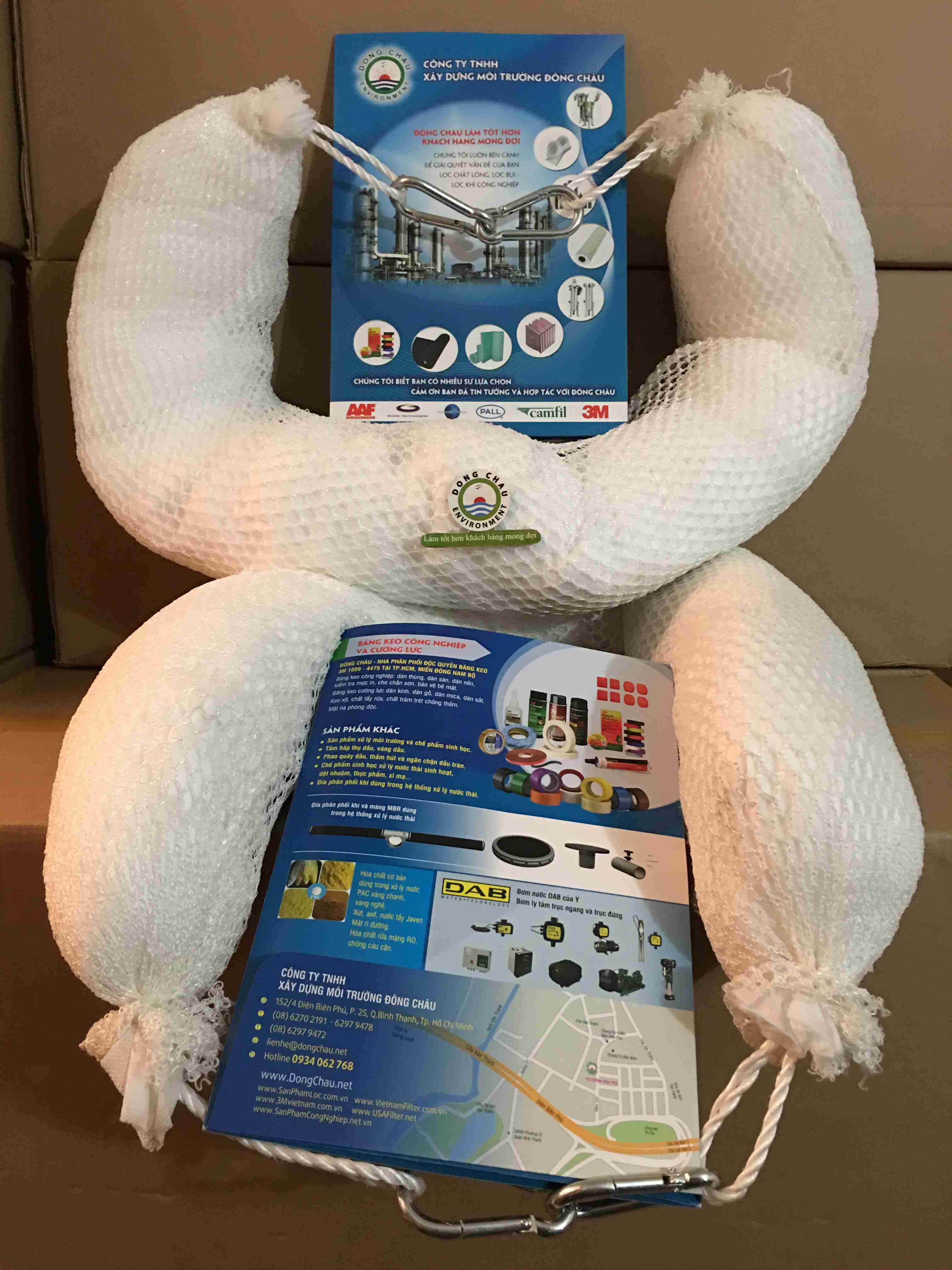 phao-tham-dau-tren-bien liên hệ đông châu cung cấp Phao thấm dầu công nghiệp