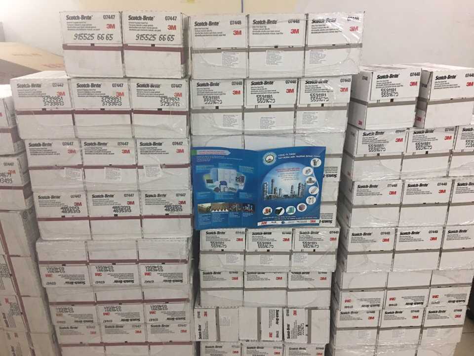scotch-brite-3m-7447 liên hệ đông châu phân phối Nhám 3m 7447 cao cấp