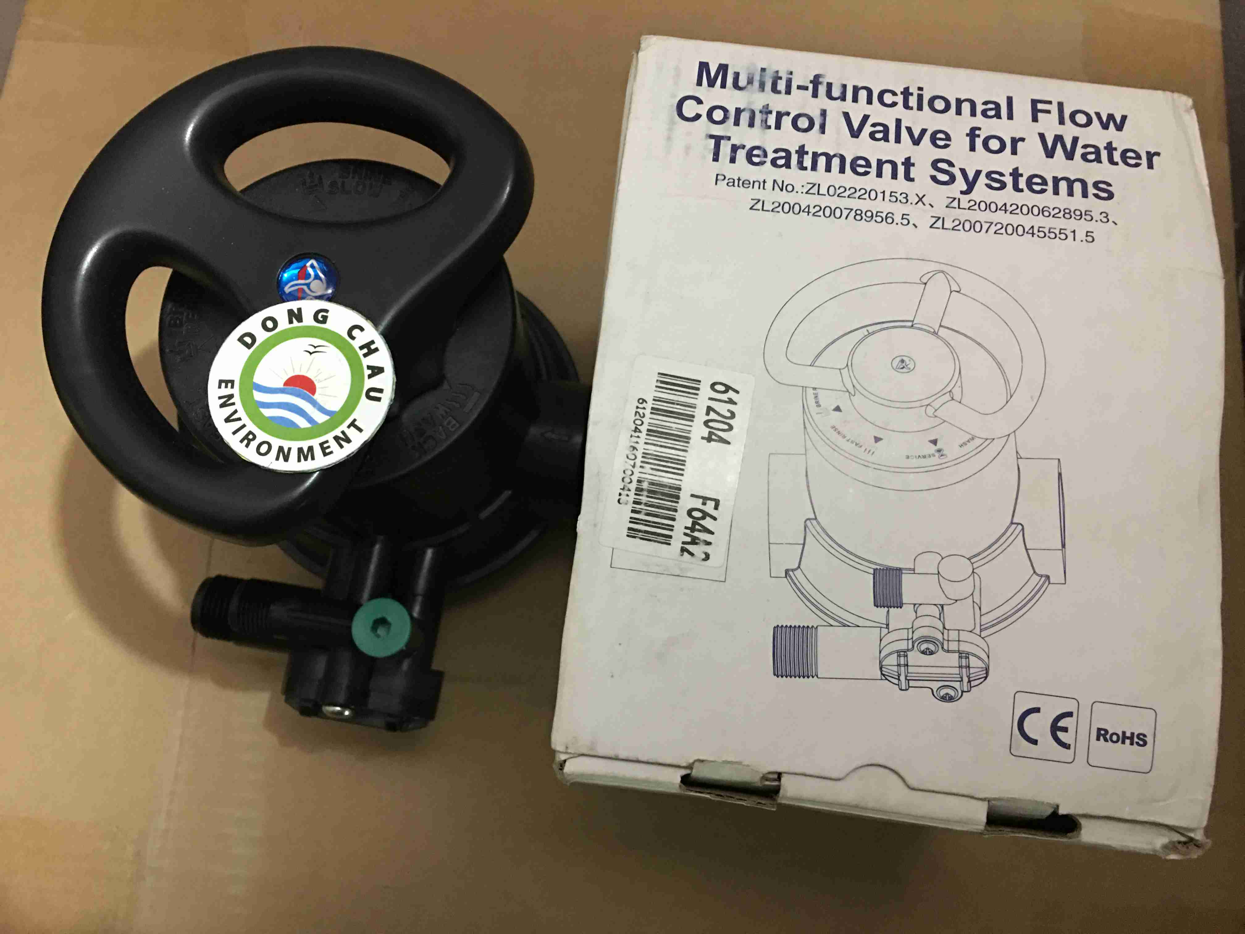 van-5-nga-F64B-phi-27 thông tin xuất xứ Van 5 ngã runxin F64B