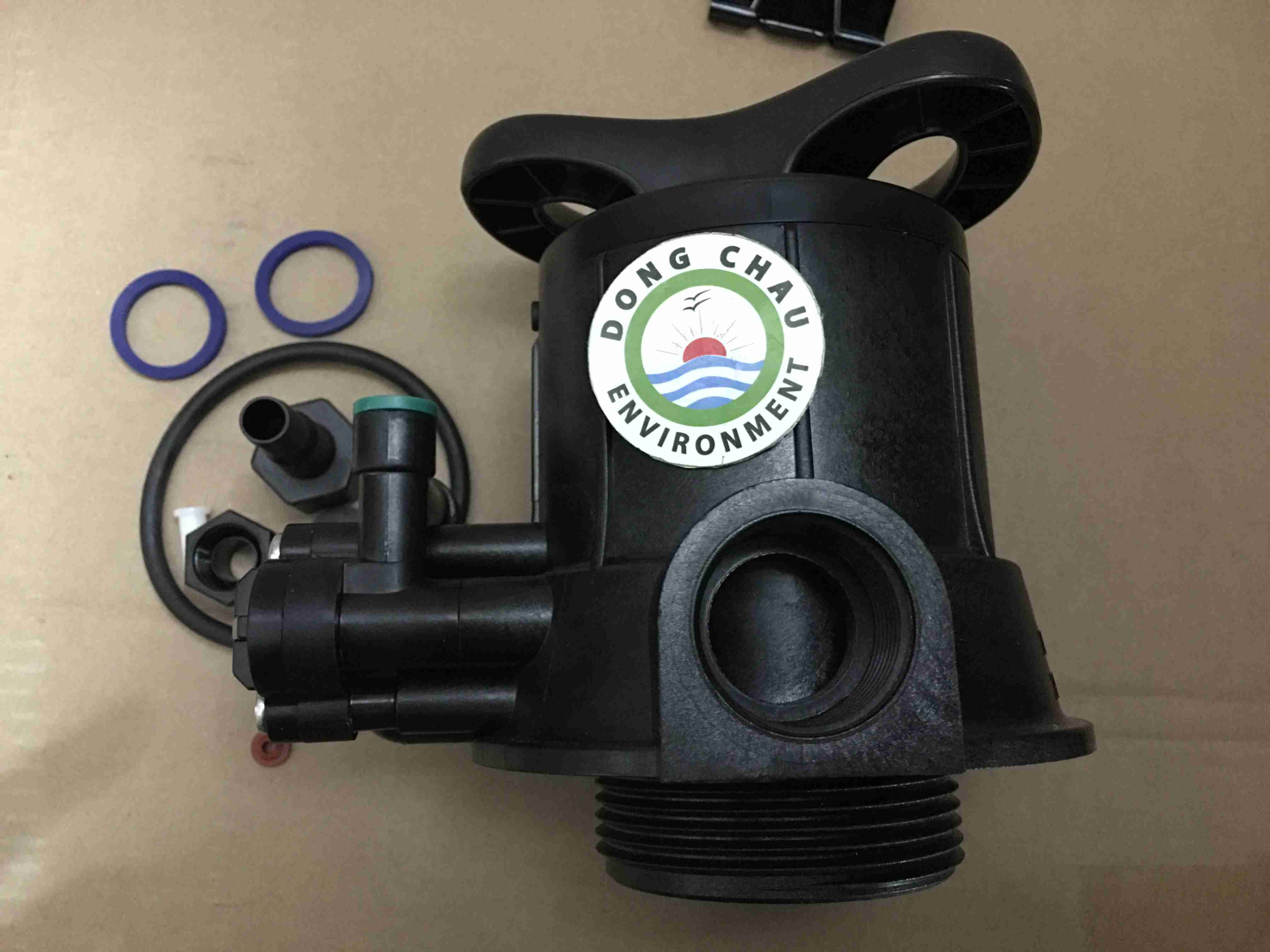 van-binh-nhua-5-nga-F64A-phi-34 cấu tạo chi tiết bên trong Van tay 5 ngã F64A phi 34