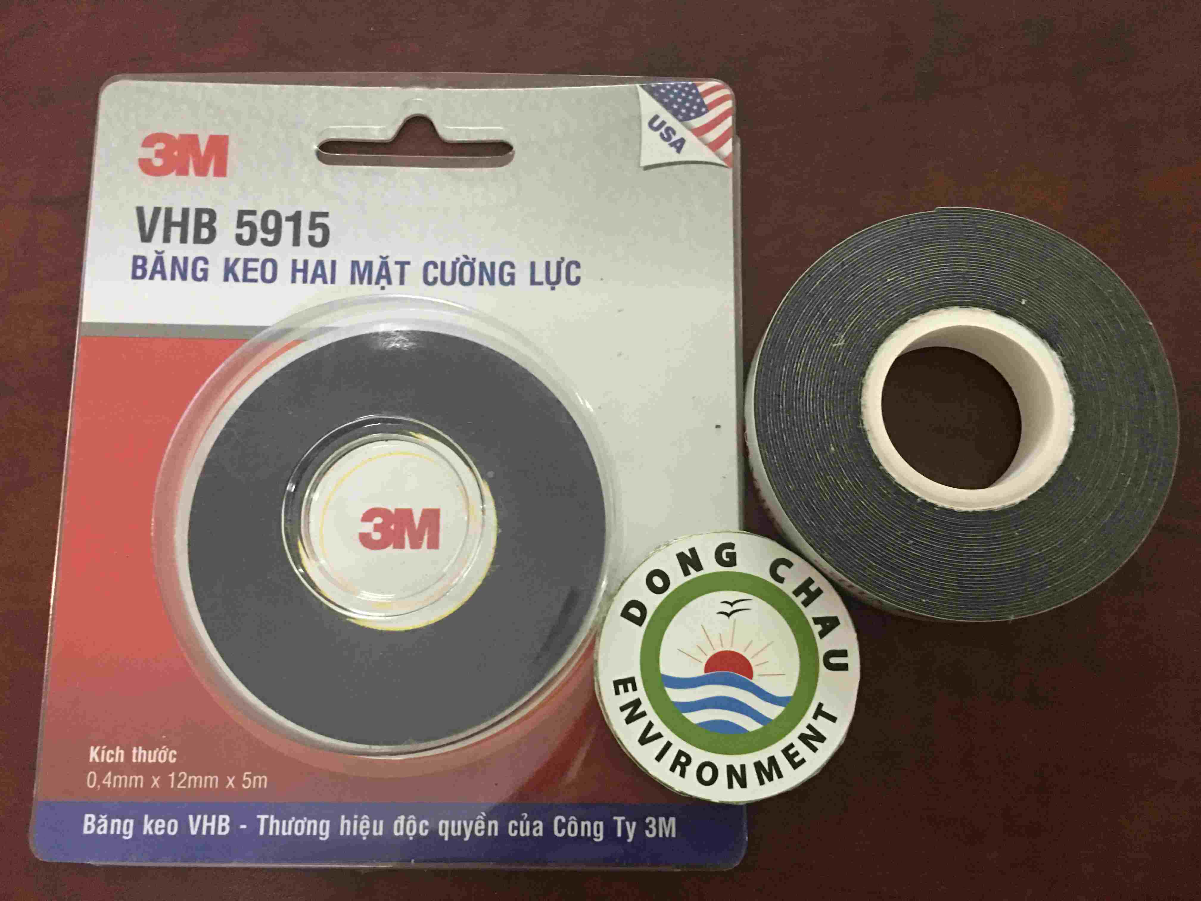 Cung cấp giá sỉ Băng keo 2 mặt siêu dính 3M 5915 cuộn nhỏ