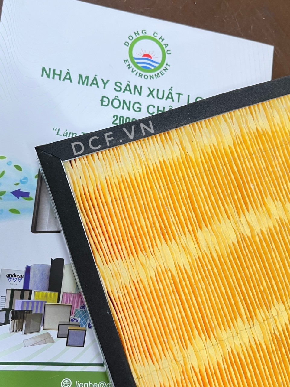 Structure of Pleated Cellulose paper air filter frame