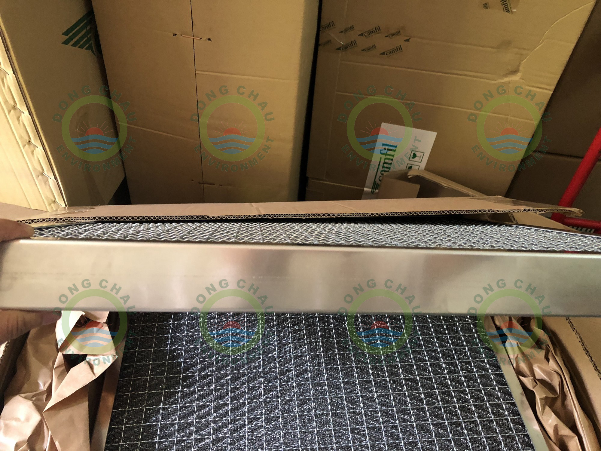 liên hệ đông châu cung cấp Khung nhôm Camfil lọc khí tách dầu công nghiệp