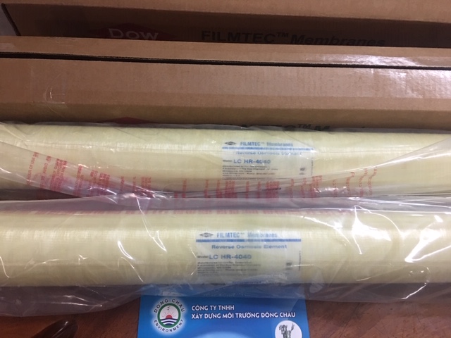 đại lý cung cấp sản phẩm LCHR 4040, Màng RO Dow áp cao lưu lượng lớn