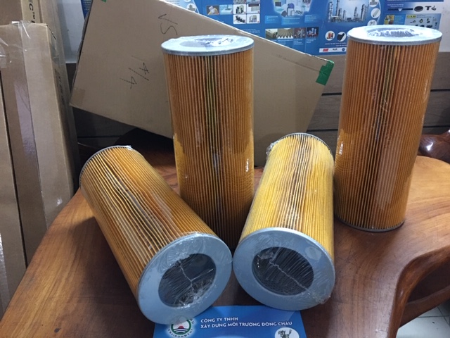 Lõi lọc dầu thủy lực giấy Cellulozo vàng Lõi lọc dầu thủy lực giấy Cellulozo vàng