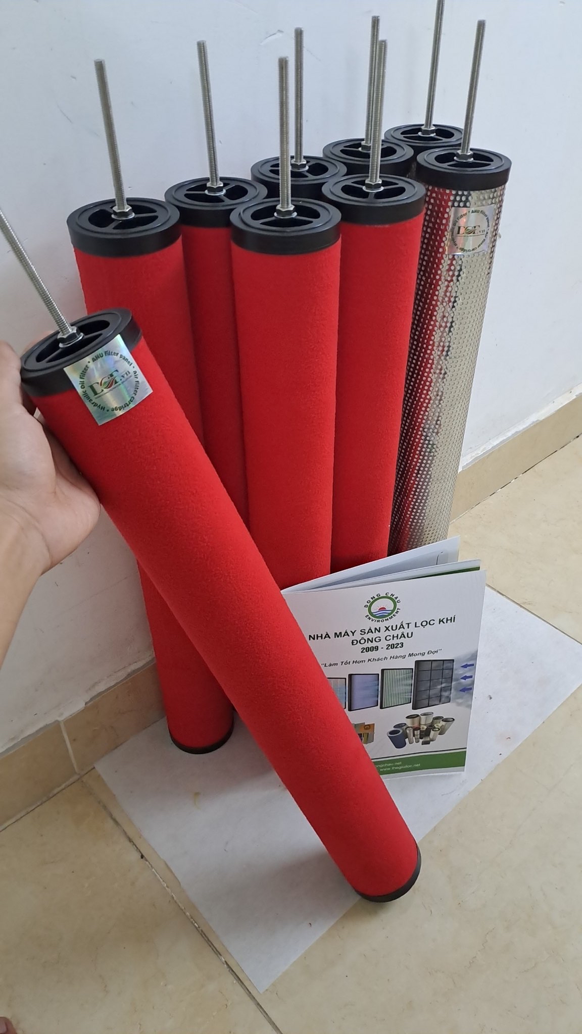 Lõi lọc đường ống khí nén chất lượng cao giá thấp