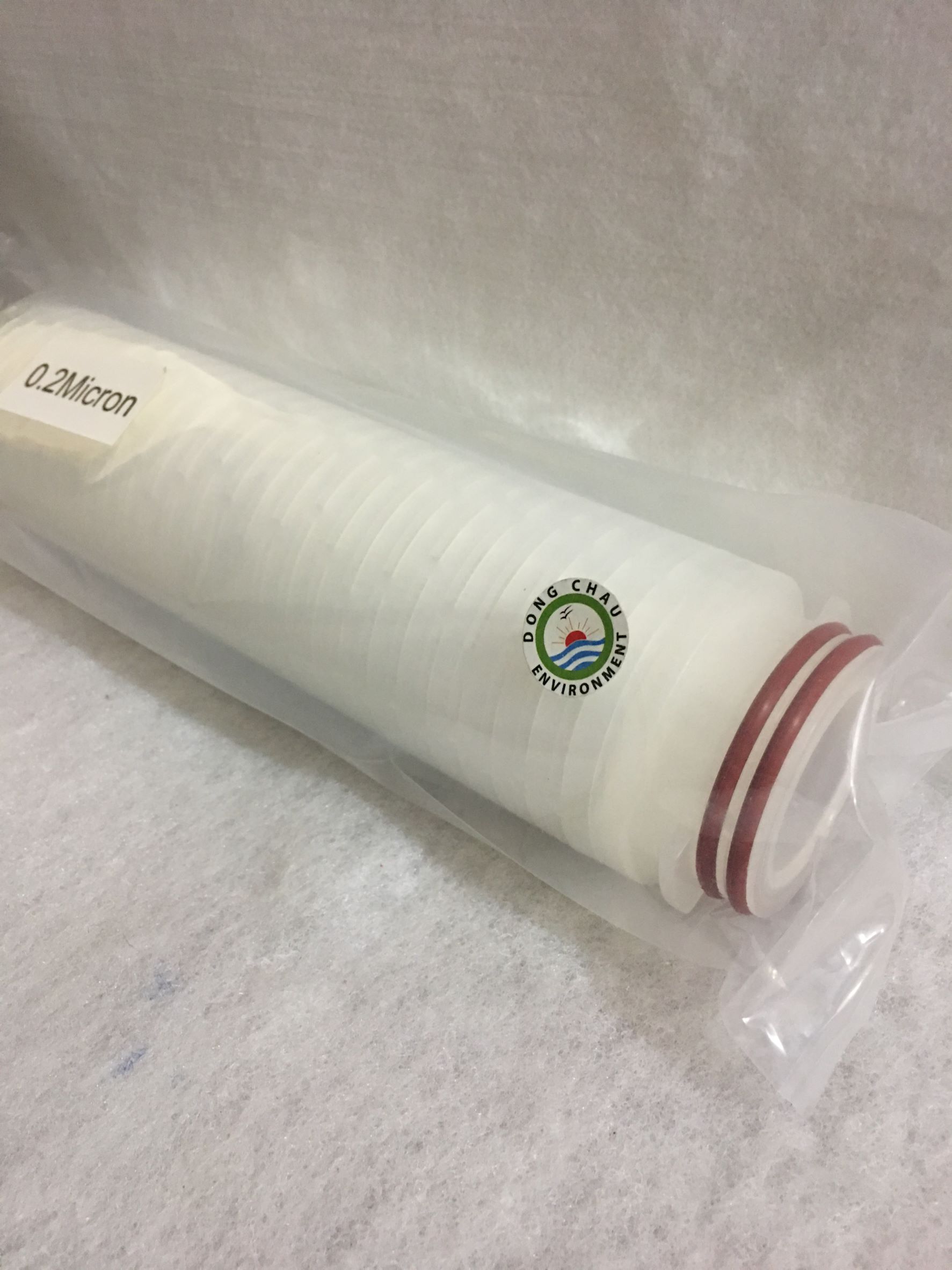 Lõi lọc giấy xếp 10 inch oring 222 Korea