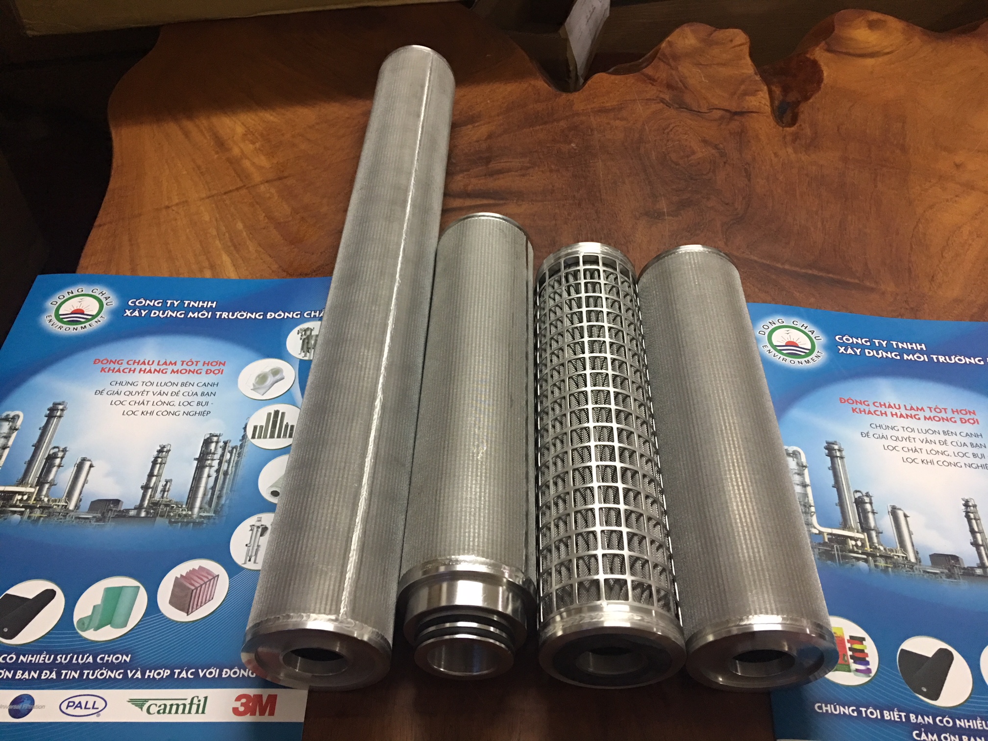 liên hệ đông châu phân phối Lõi lọc inox Universal 10-inch gấp nếp