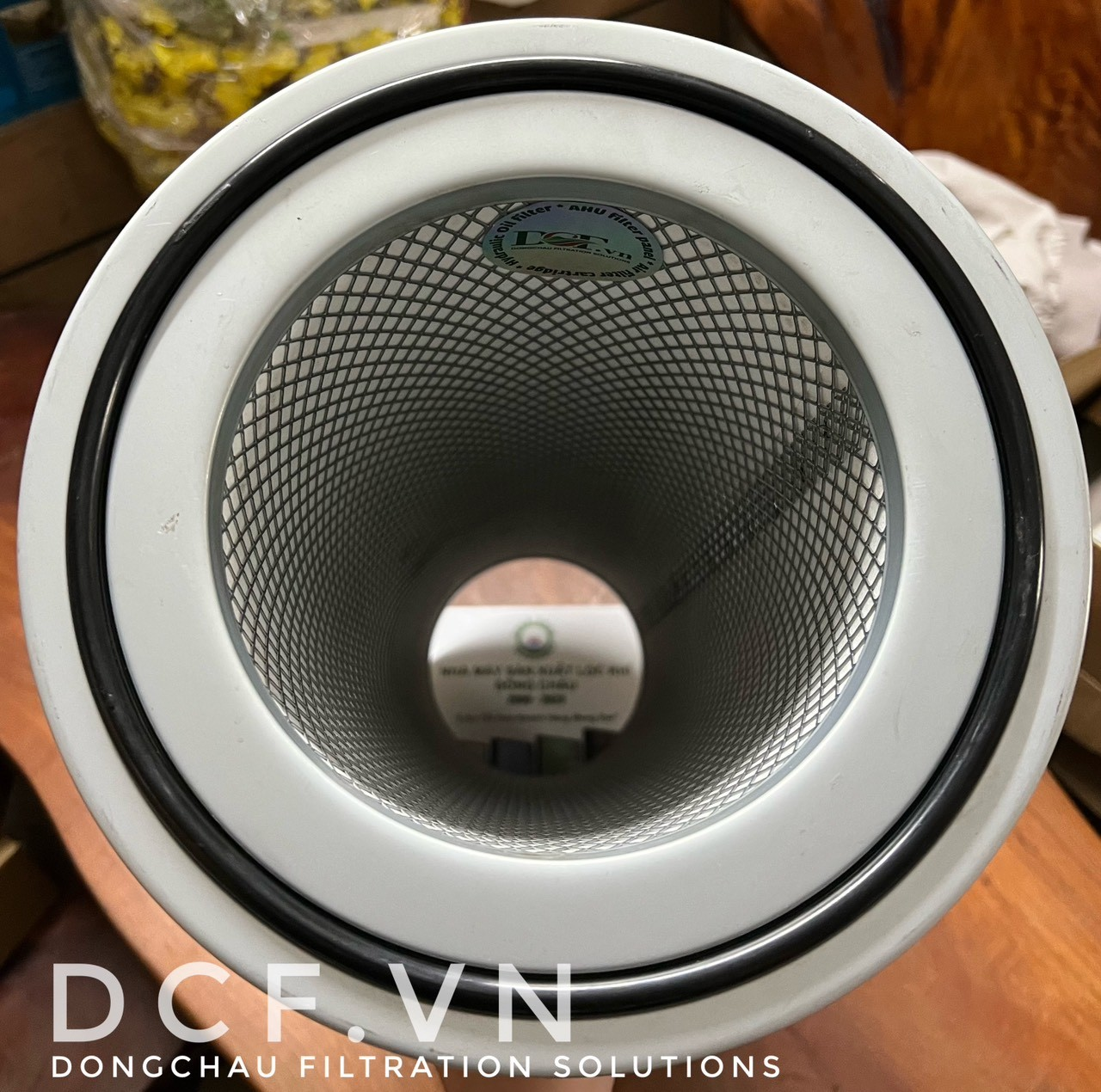 Internal structure of industrial oil vapor filter core