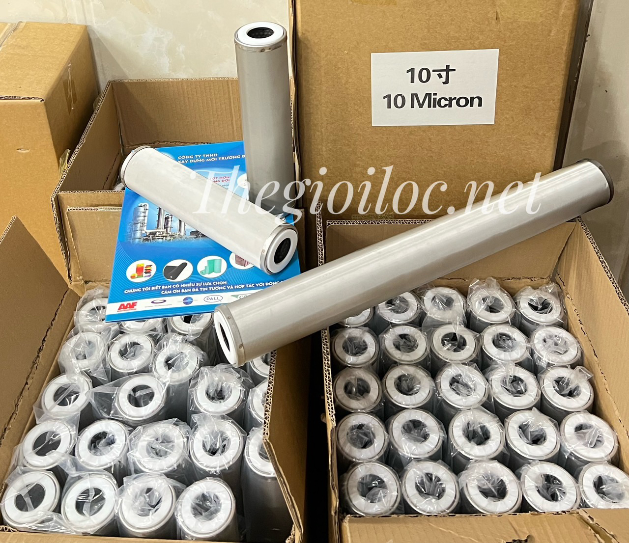 sản xuất Lõi lọc lưới inox thêu kết số lượng