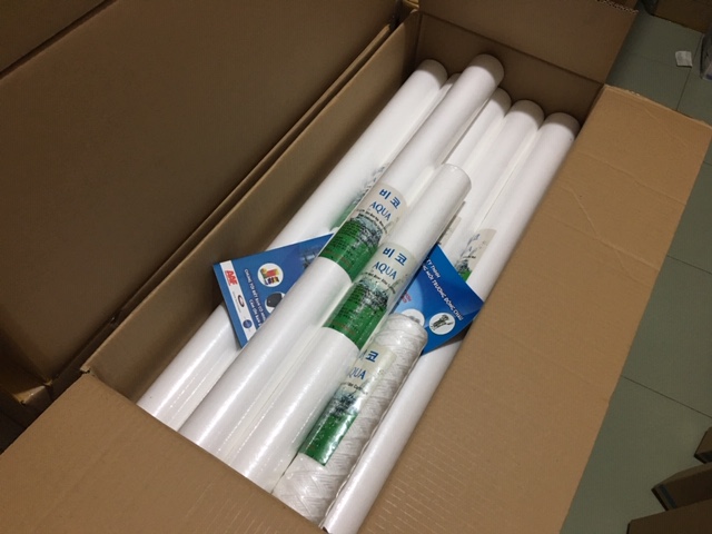 liên hệ đông châu phân phối Lõi lọc nén 0.5µm 30-inch BDM Aqua Korea