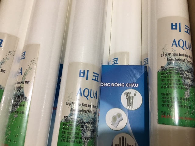chất liệu Lõi lọc nén 0.5µm 30-inch BDM Aqua Korea