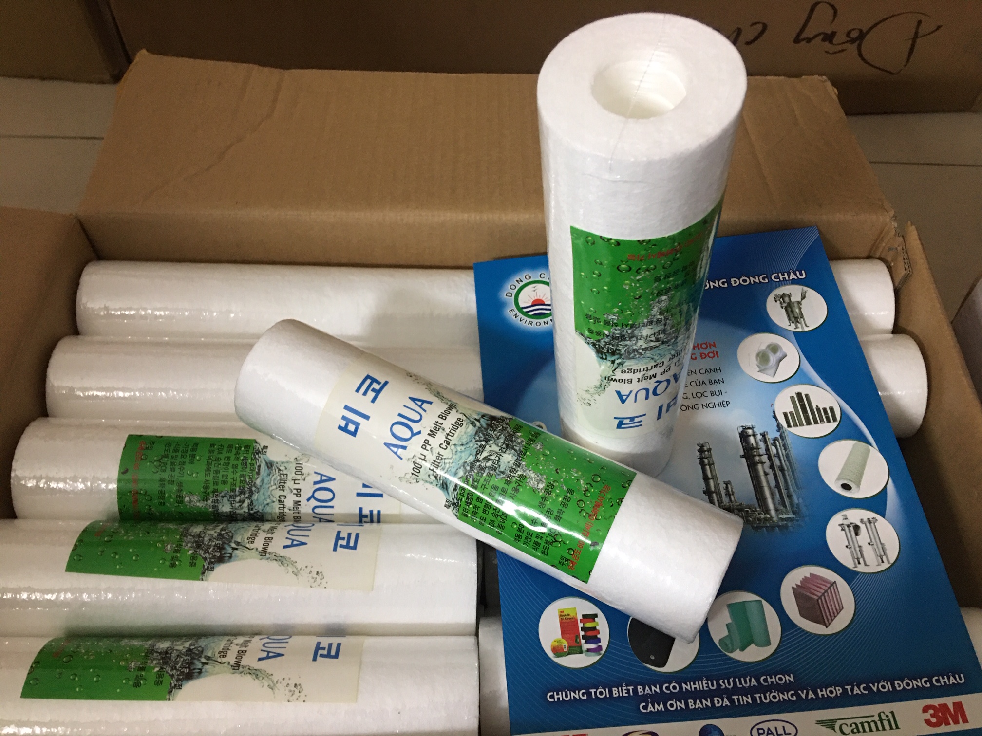 chi tiết cấu tạo Các kích thước lõi lọc nước thông thường