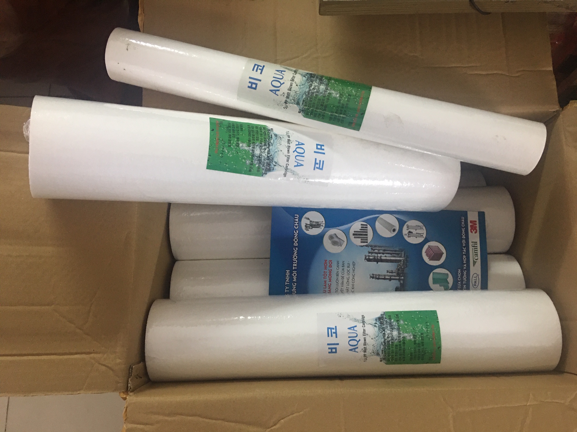 Các kích thước lõi lọc nước thông thường aqua hàn quốc