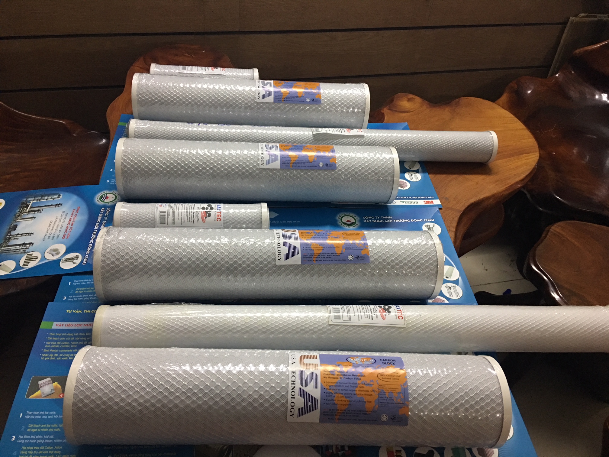 liên hệ đông châu phân phối Lõi lọc than hoạt tính CTO Big Blue Béo