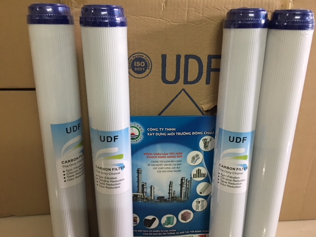 liên hệ đông châu phân phối Lõi lọc than hoạt tính UDF vỏ nhựa 20-inch