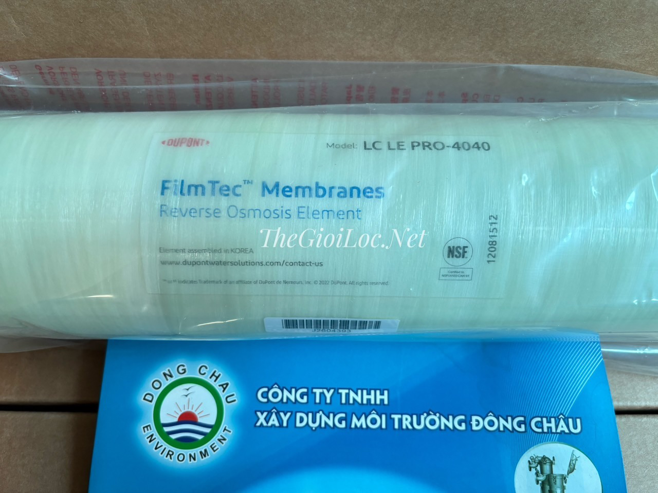 thông số Màng lọc ro dupont filmtec LC-LE Pro 4040