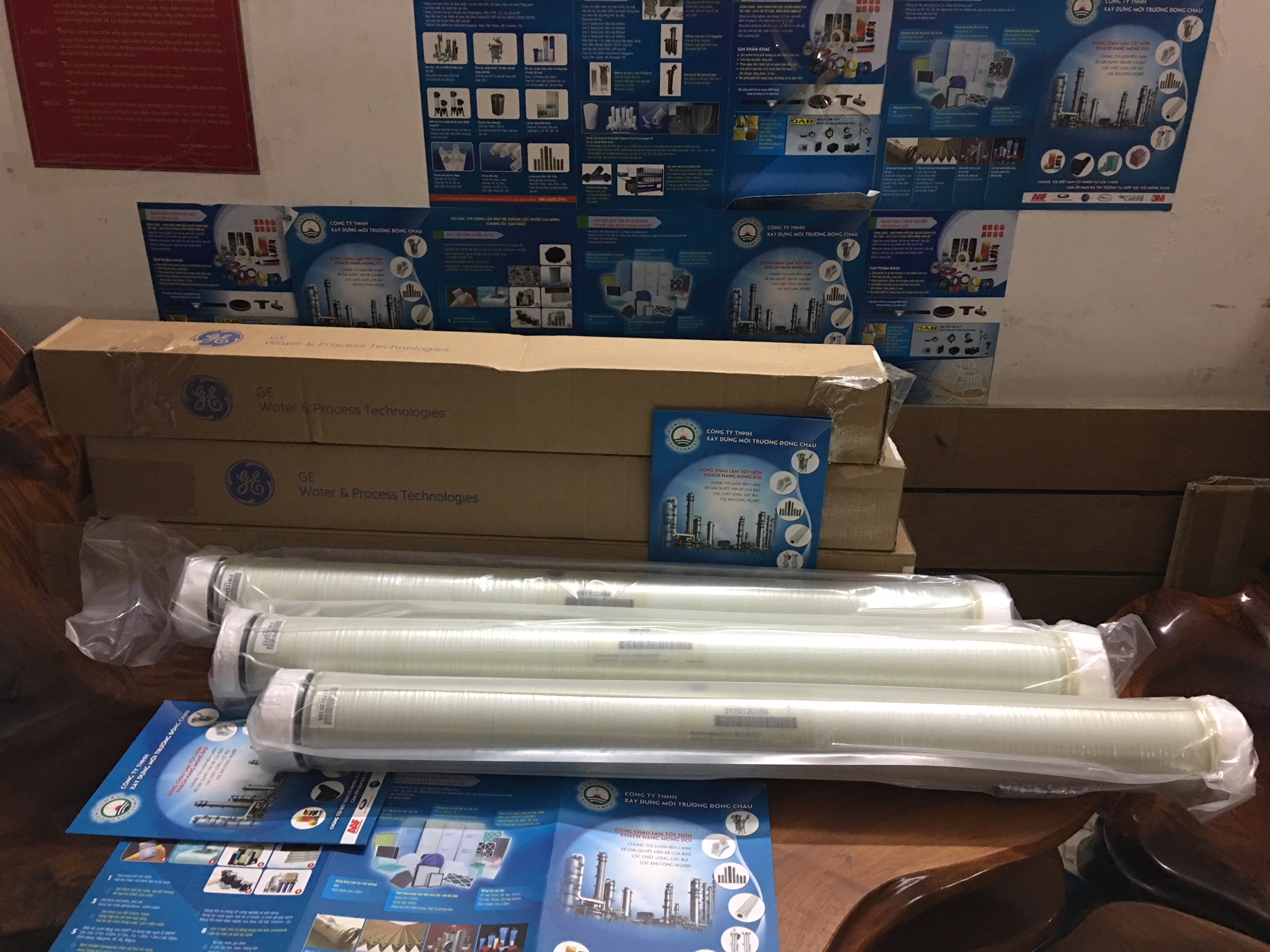 liên hệ đông châu phân phối Màng lọc ro áp thấp GE AK90-4040