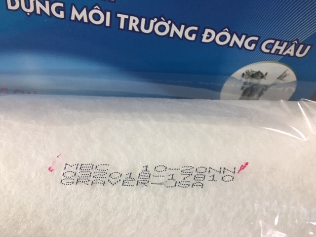 kiểm tra mã hàng MBC Lõi lọc nén Graver 10µm 20 inch