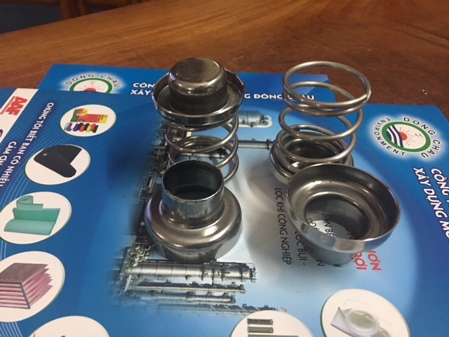 chi tiết cấu tạo Nút bịt trên và dưới của lõi lọc SS304